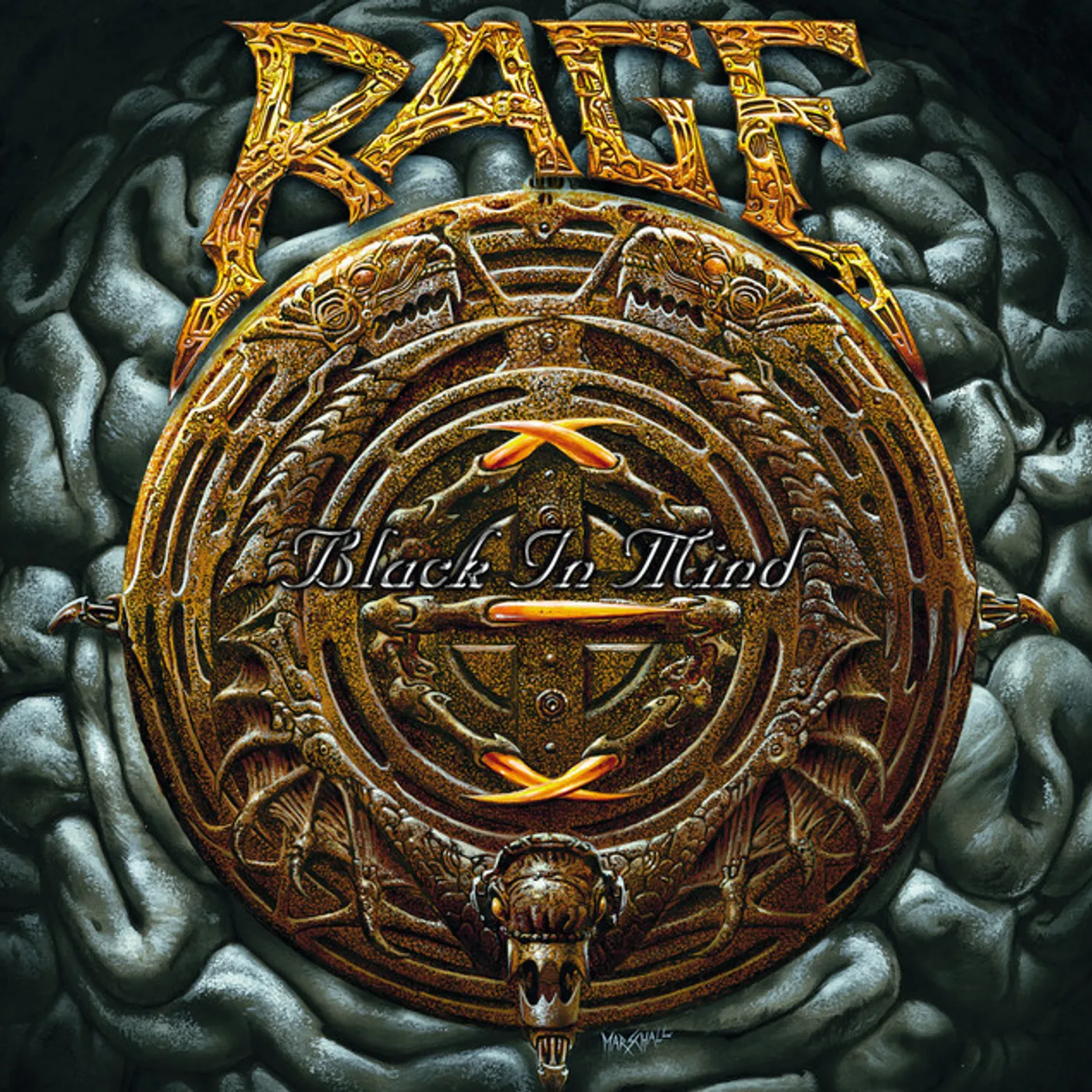 Rage Black In Mind Vinyl Record