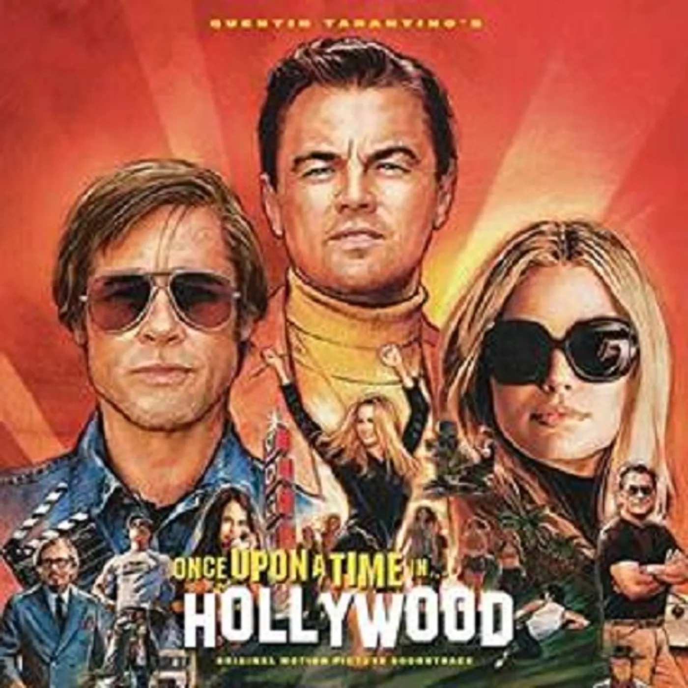 QUENTIN TARANTINO'S ONCE UPON TIME HOLLYWOOD / Original Soundtrack Vinyl Record