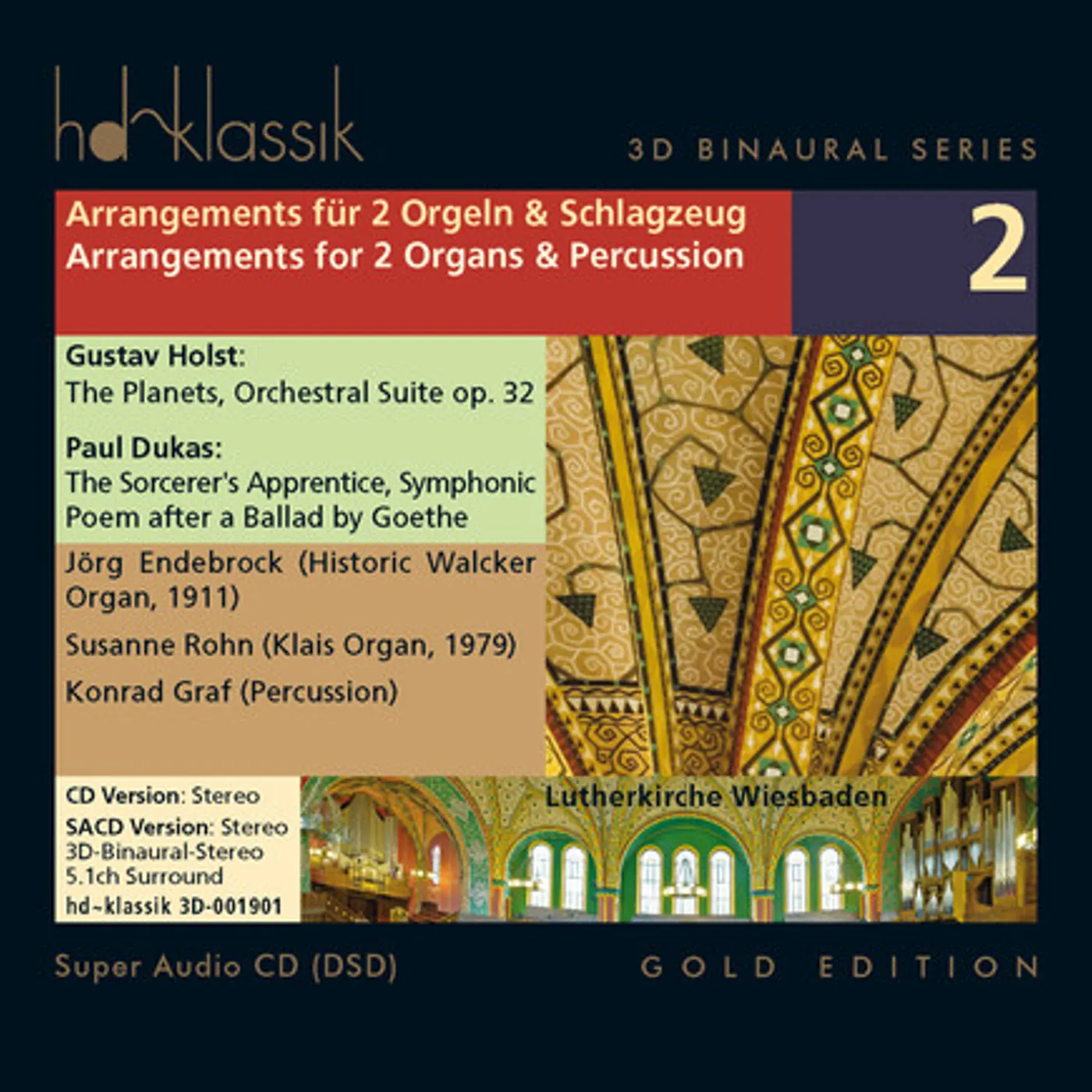 Dukas / Endebrock / Graf ARRANGEMENTS ORGELN 2 Super Audio CD