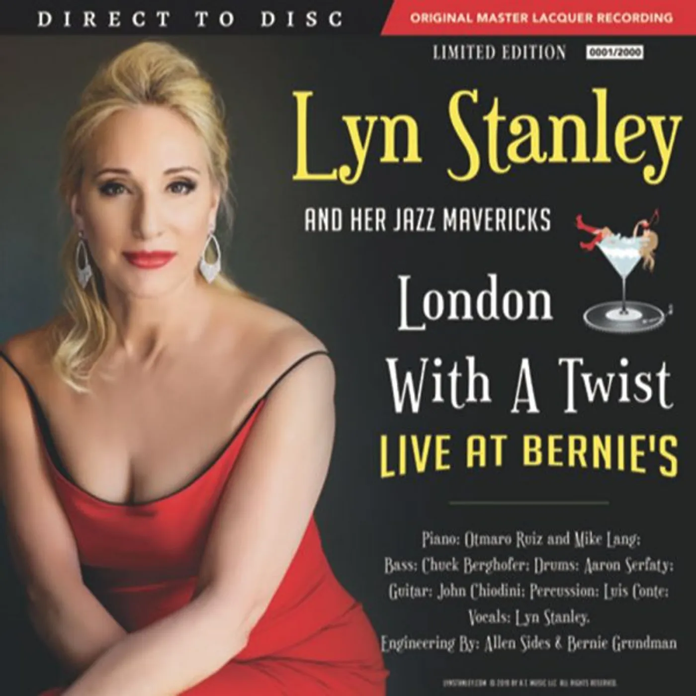 Lyn Stanley LONDON WITH A TWIST-LIVE DIRECT TO Vinyl Record