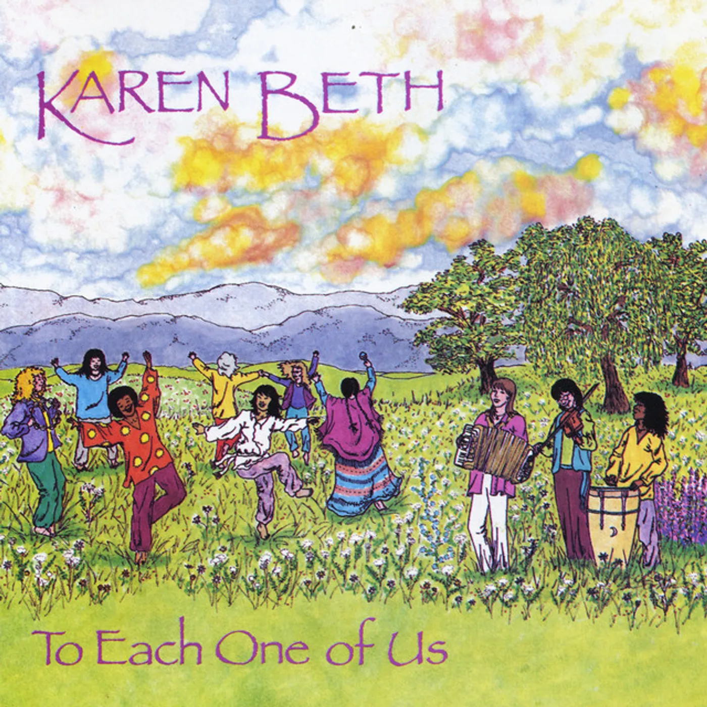 Karen Beth TO EACH ONE OF US CD