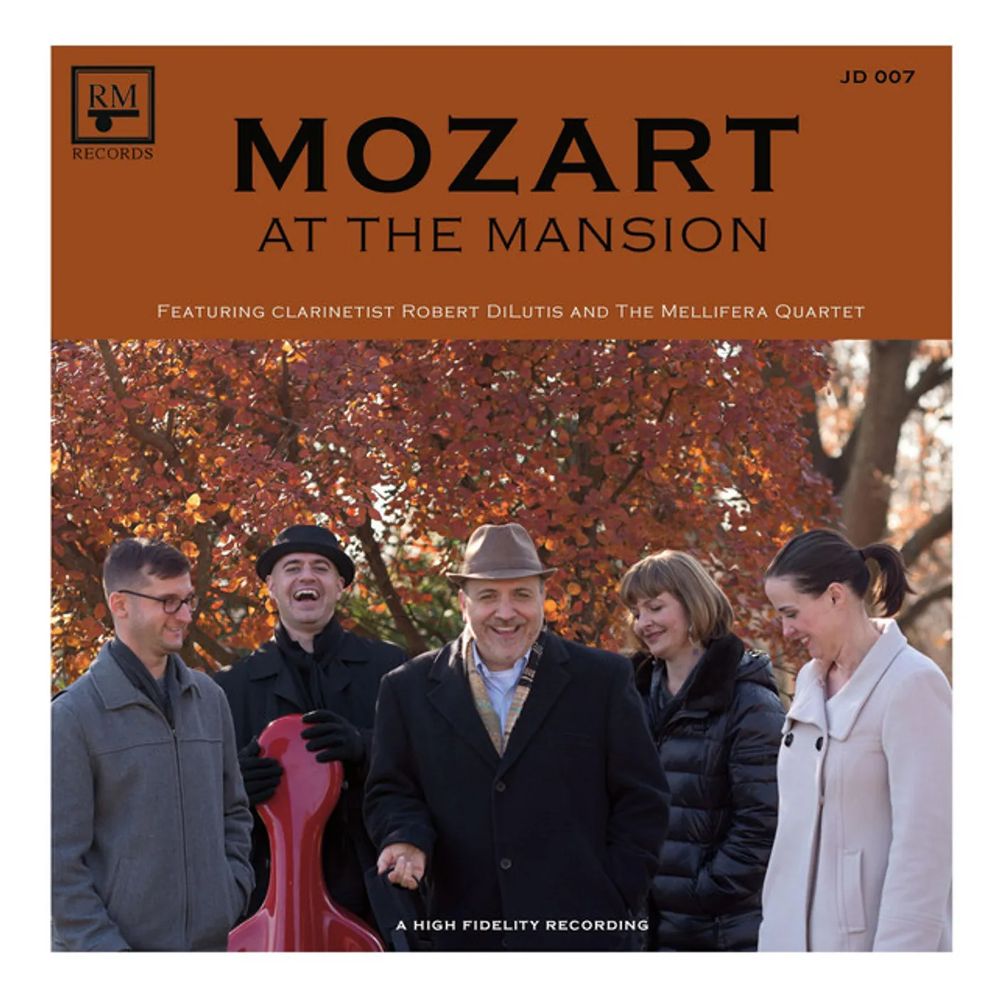 Robert DiLutis Mozart at the Mansion Vinyl Record