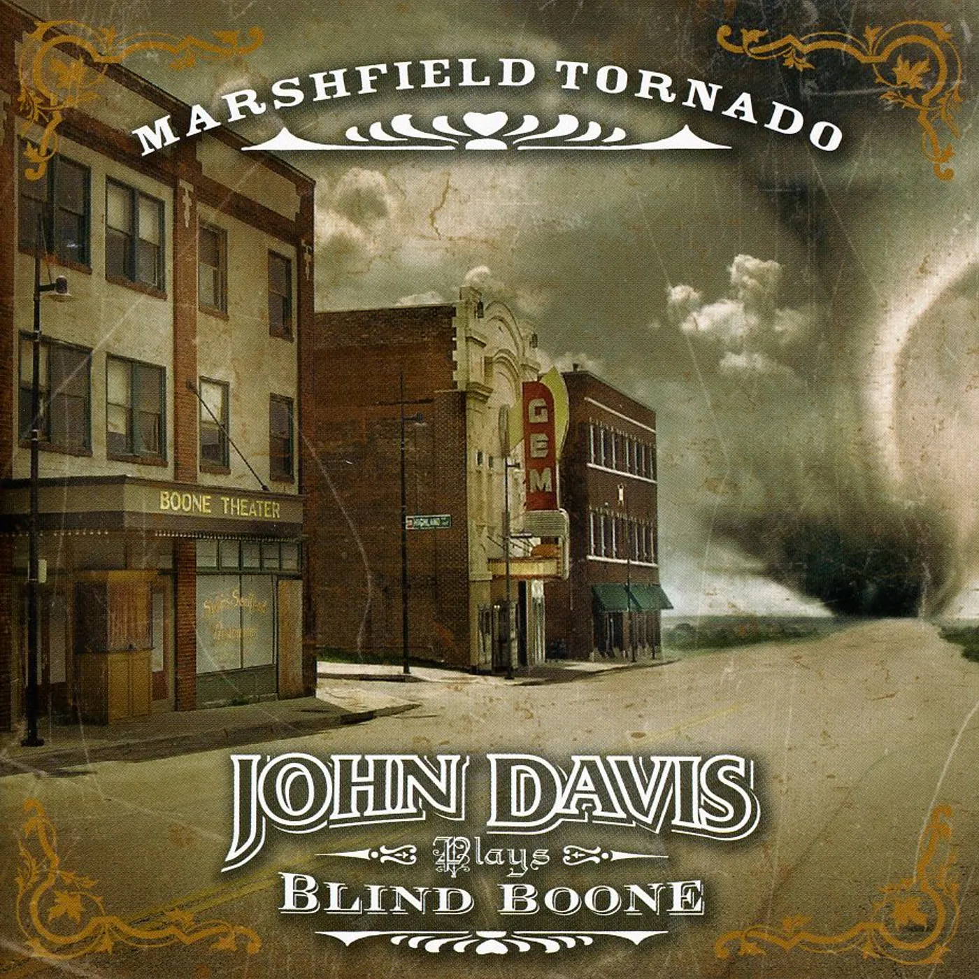 MARSHFIELD TORNADO: JOHN DAVIS PLAYS BLIND BOONE CD