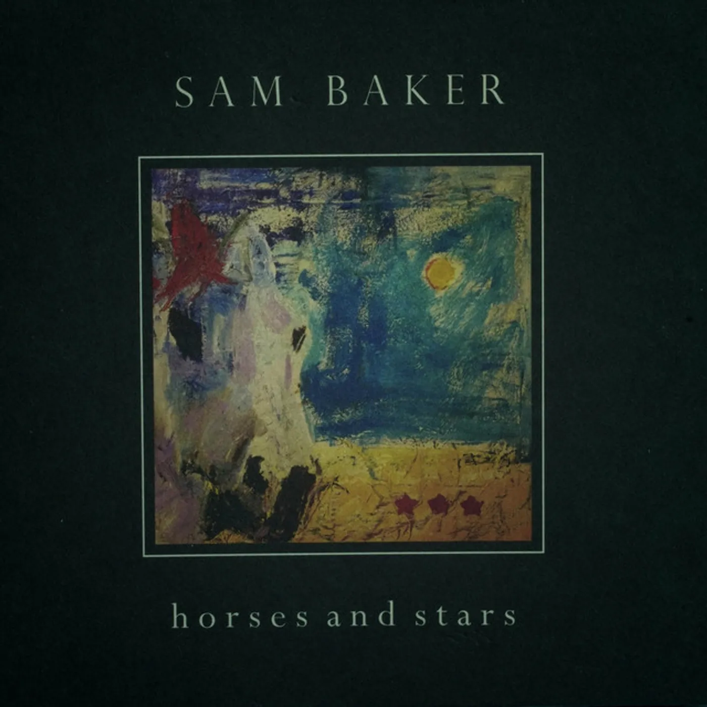 Sam Baker HORSES & STARS CD