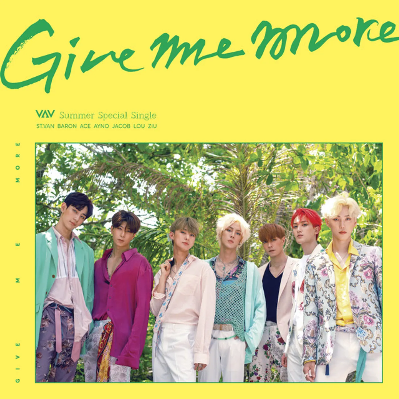 VAV GIVE ME MORE (SUMMER SPECIAL SINGLE) CD