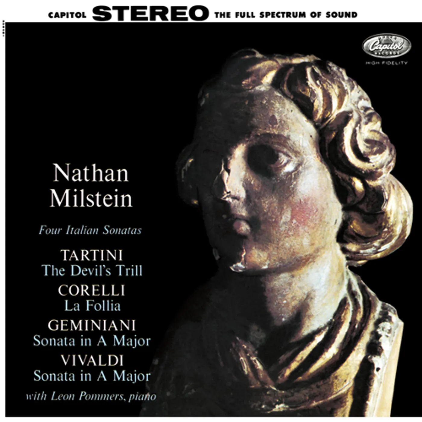 Nathan Milstein Four Italian Sonatas Vinyl Record