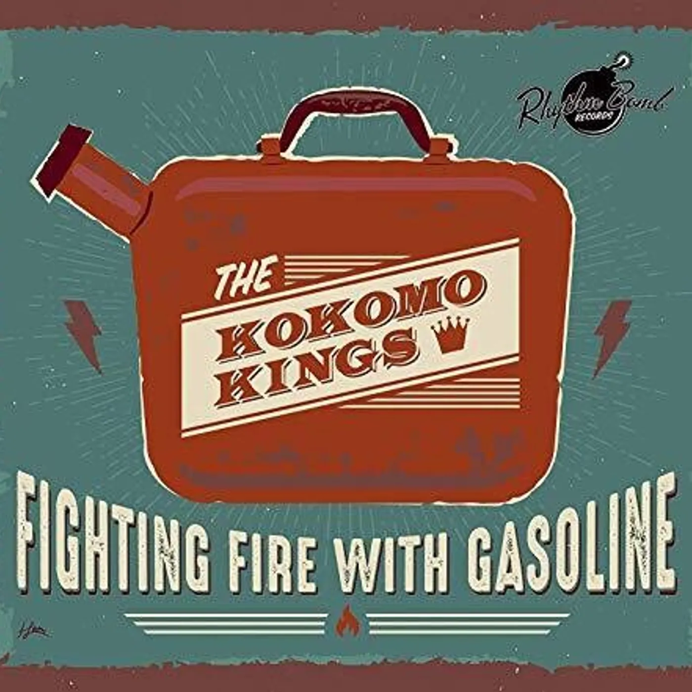 The Kokomo Kings Fighting Fire with Gasoline Vinyl Record