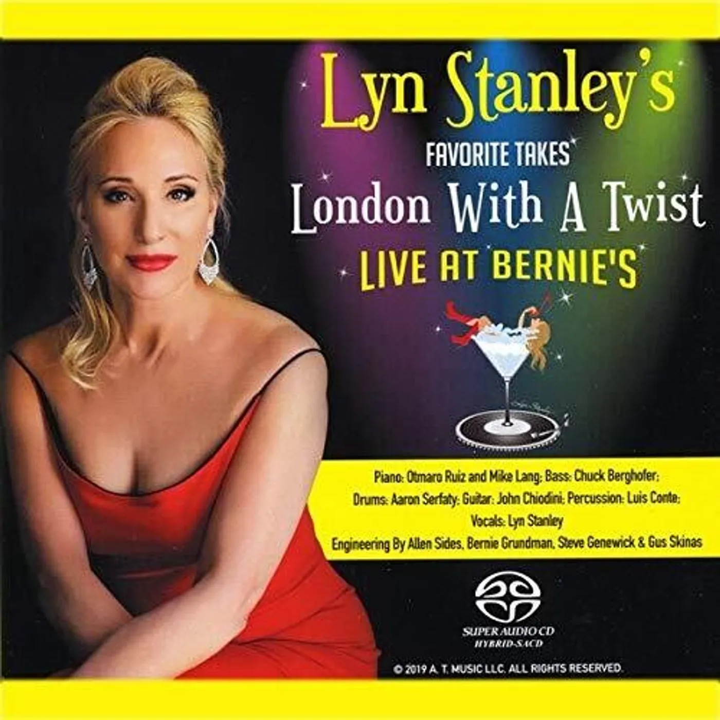 LYN STANLEY - LONDON WITH TWIST -LIVE AT BERNIE'S Super Audio CD
