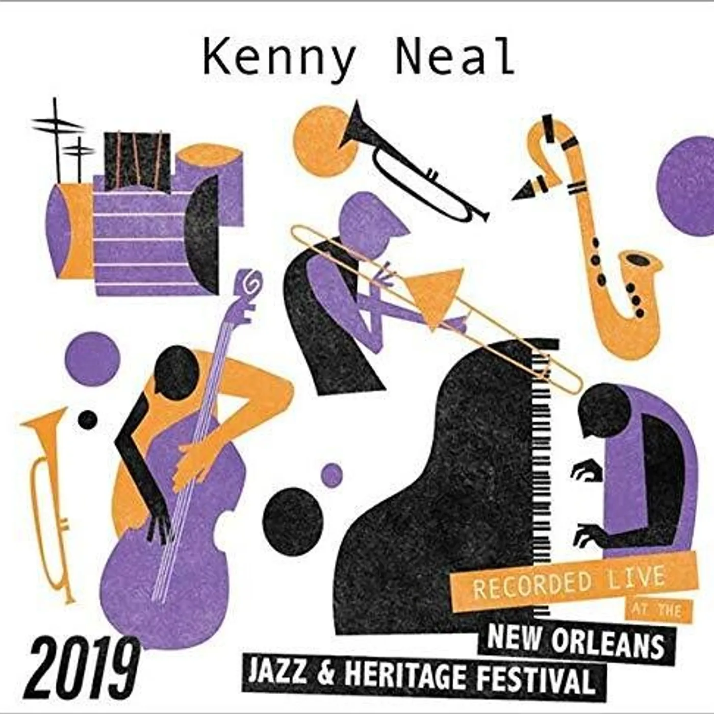 Kenny Neal LIVE AT JAZZFEST 2019 CD