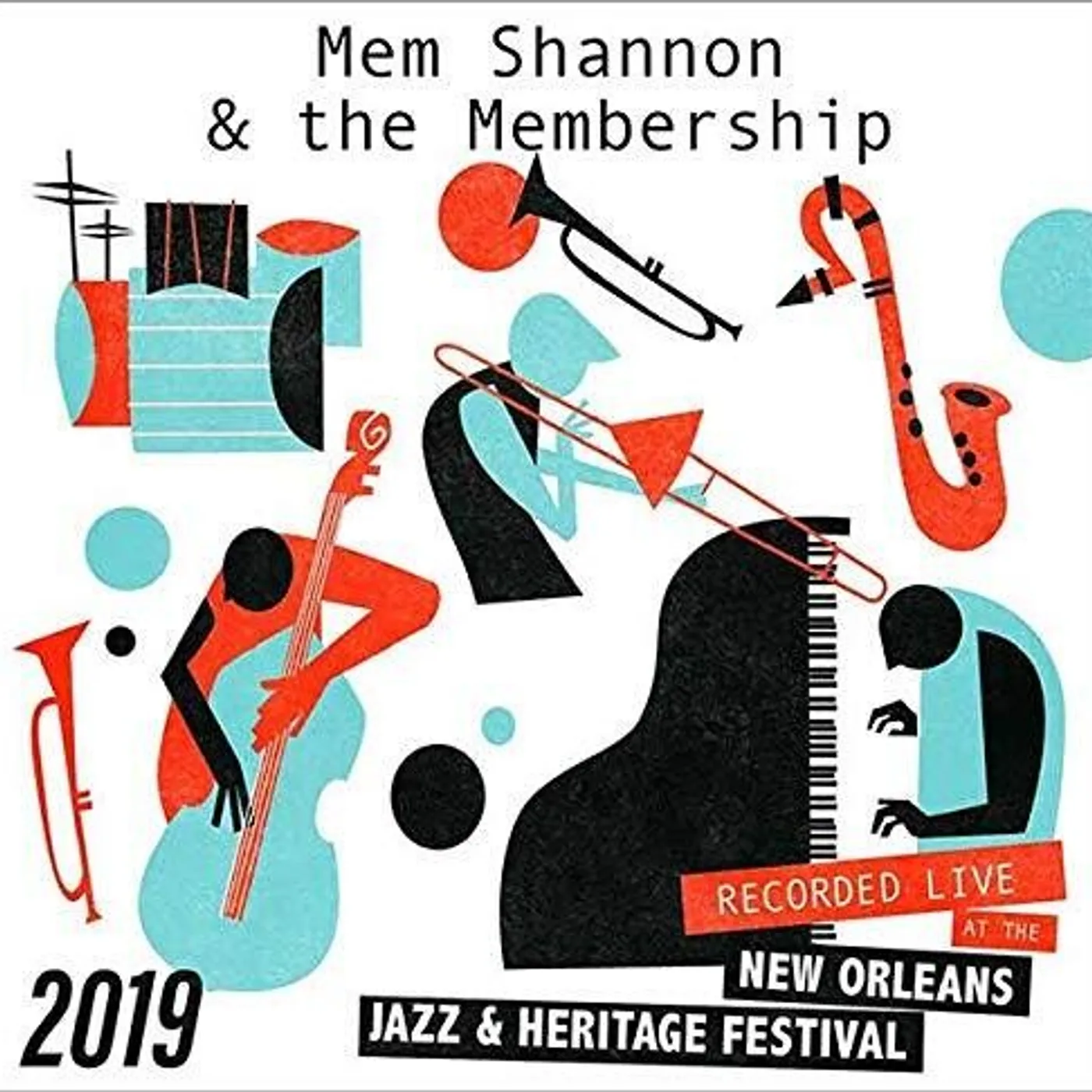 Mem Shannon LIVE AT JAZZFEST 2019 CD