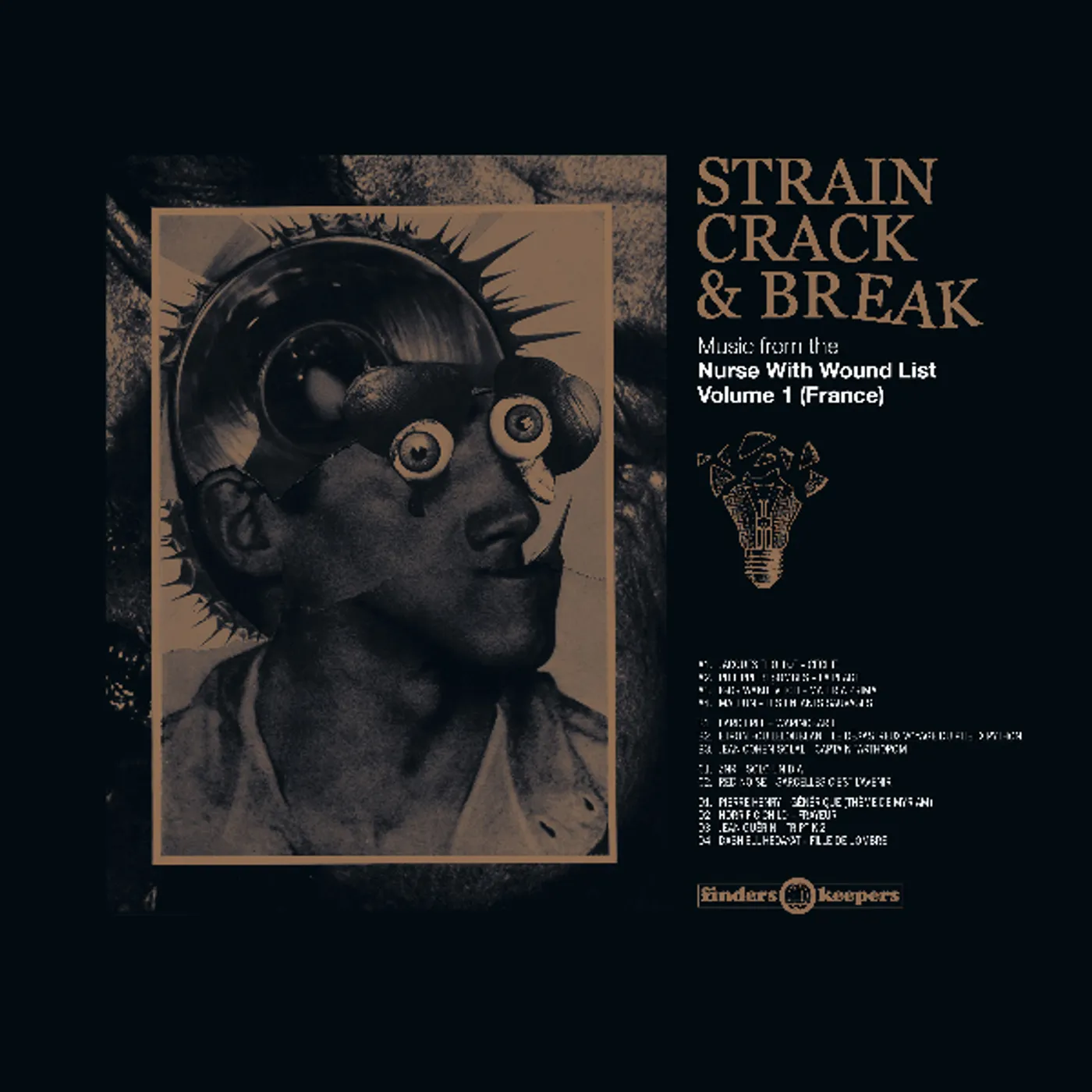 Various Artists  STRAIN CRACK & BREAK: MUSIC FROM THE NURSE WITH WOUND LIST VOLUME ONE (FRANCE) Vinyl Record