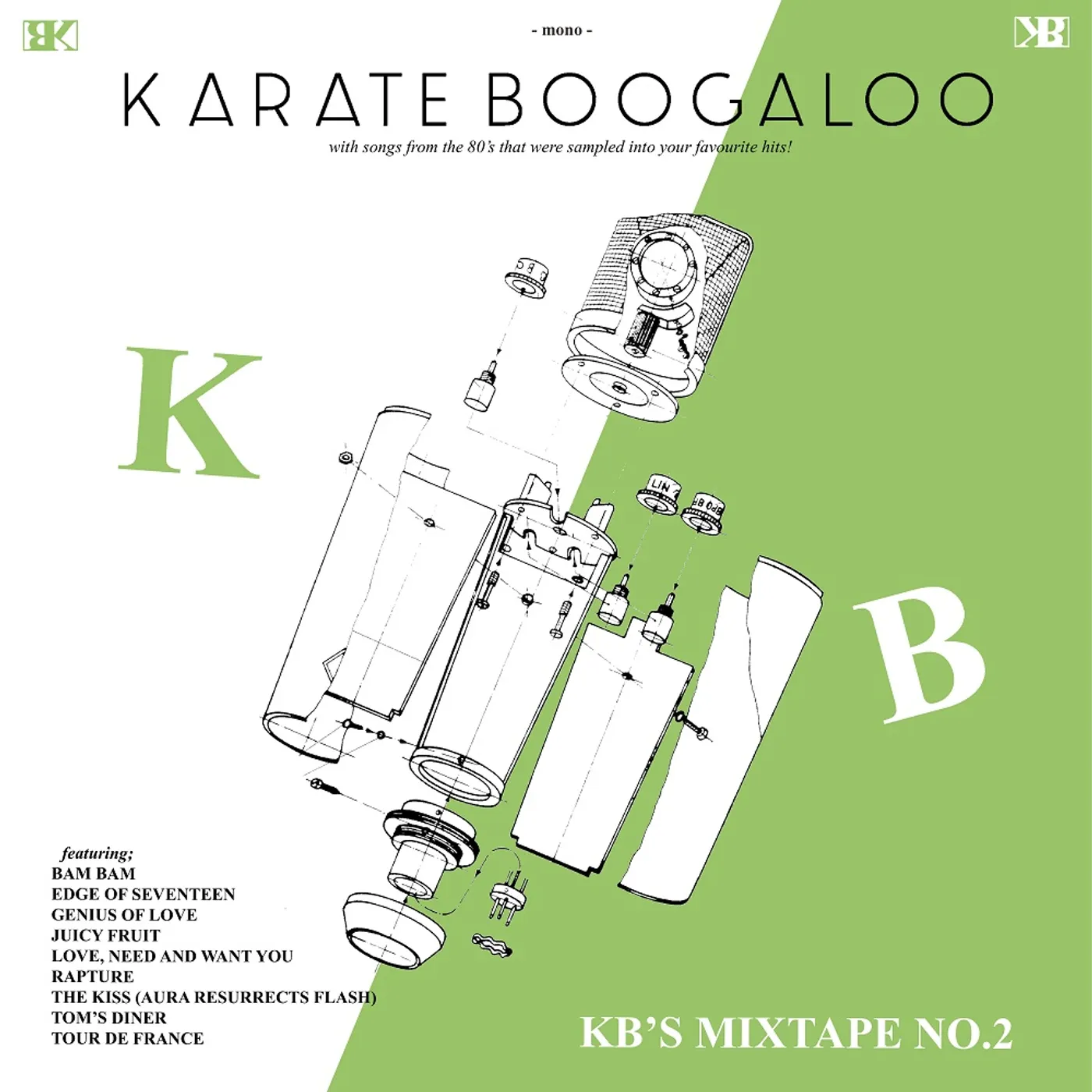 Karate Boogaloo KB'S MIXTAPE NO. 2 CD