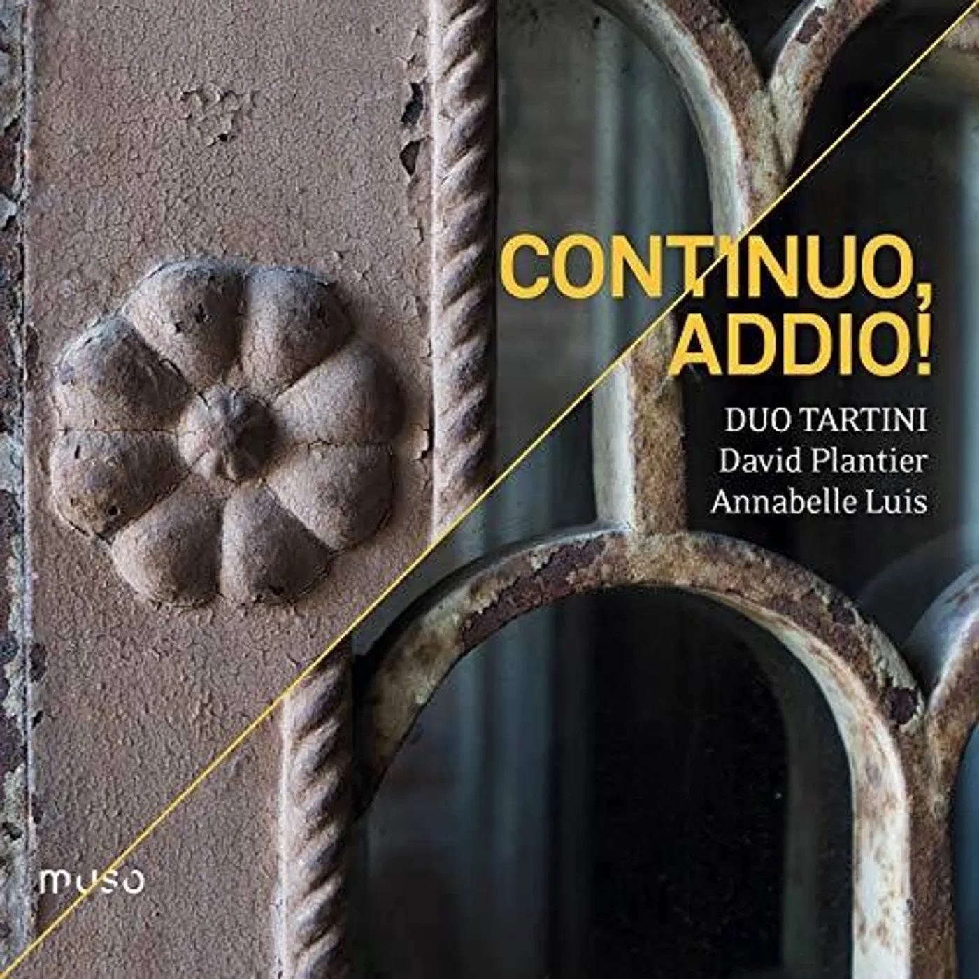David Plantier DUO TARTINI: CONTINUO, ADDIO! CD