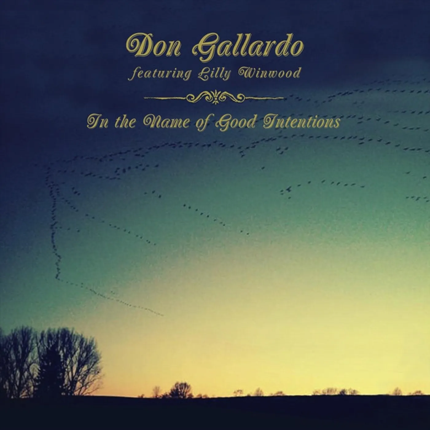 Don Gallardo IN THE NAME OF GOOD INTENTIONS CD