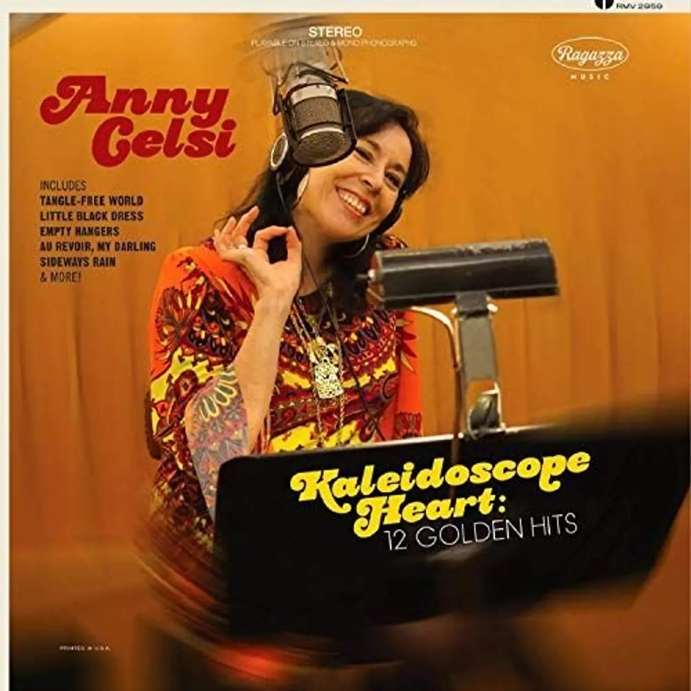 Anny Celsi KALEIDOSCOPE HEART - 12 GOLDEN HITS Vinyl Record