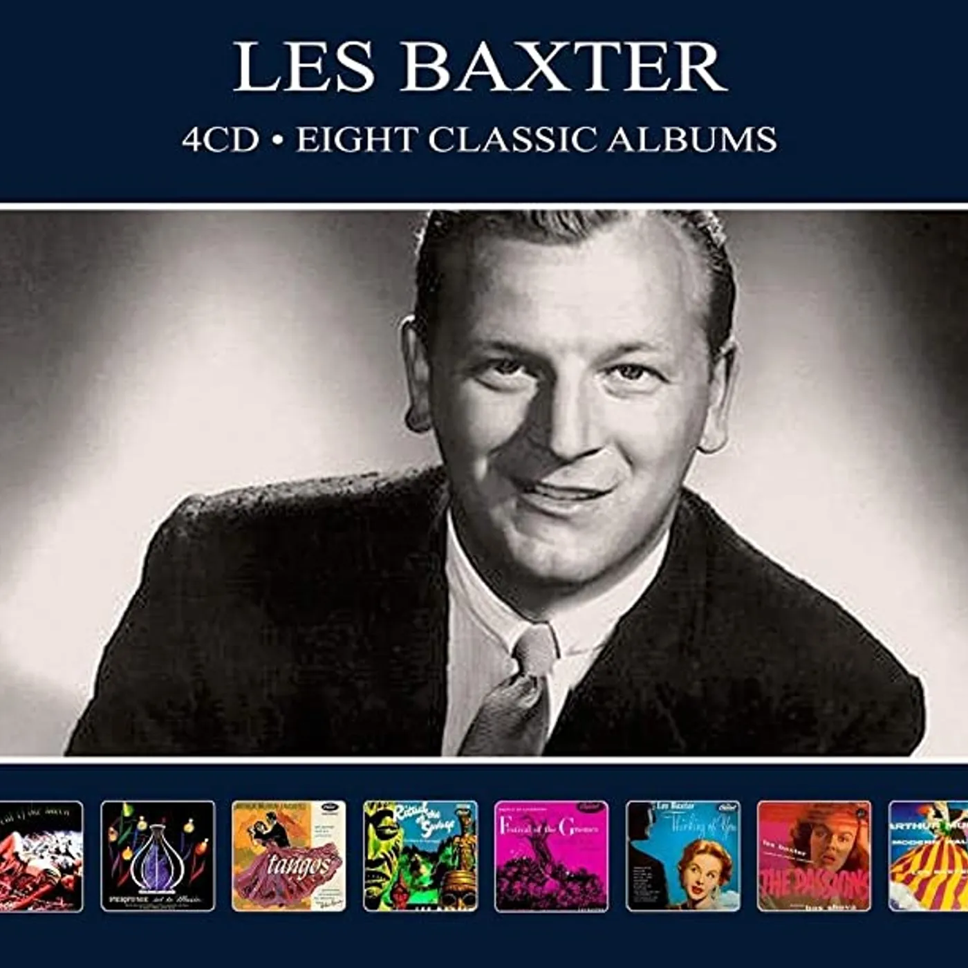 Les Baxter EIGHT CLASSIC ALBUMS CD