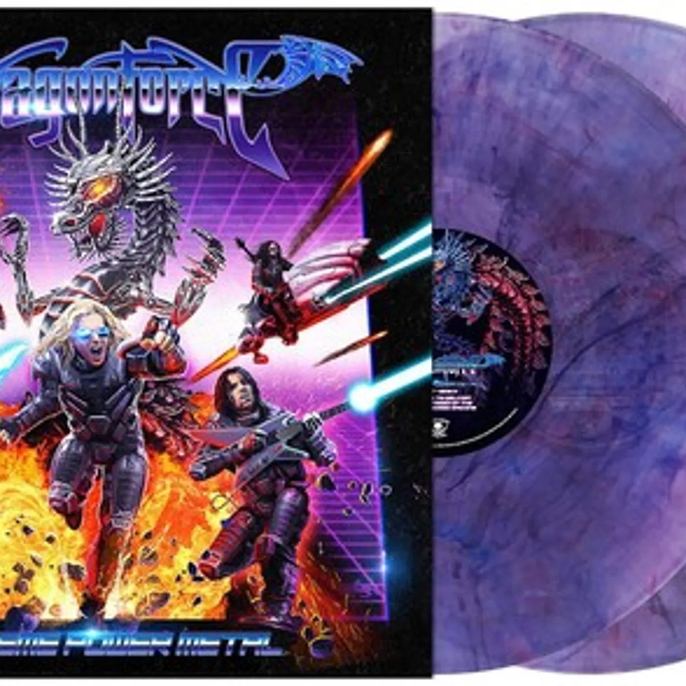 DragonForce Extreme Power Metal Vinyl Record