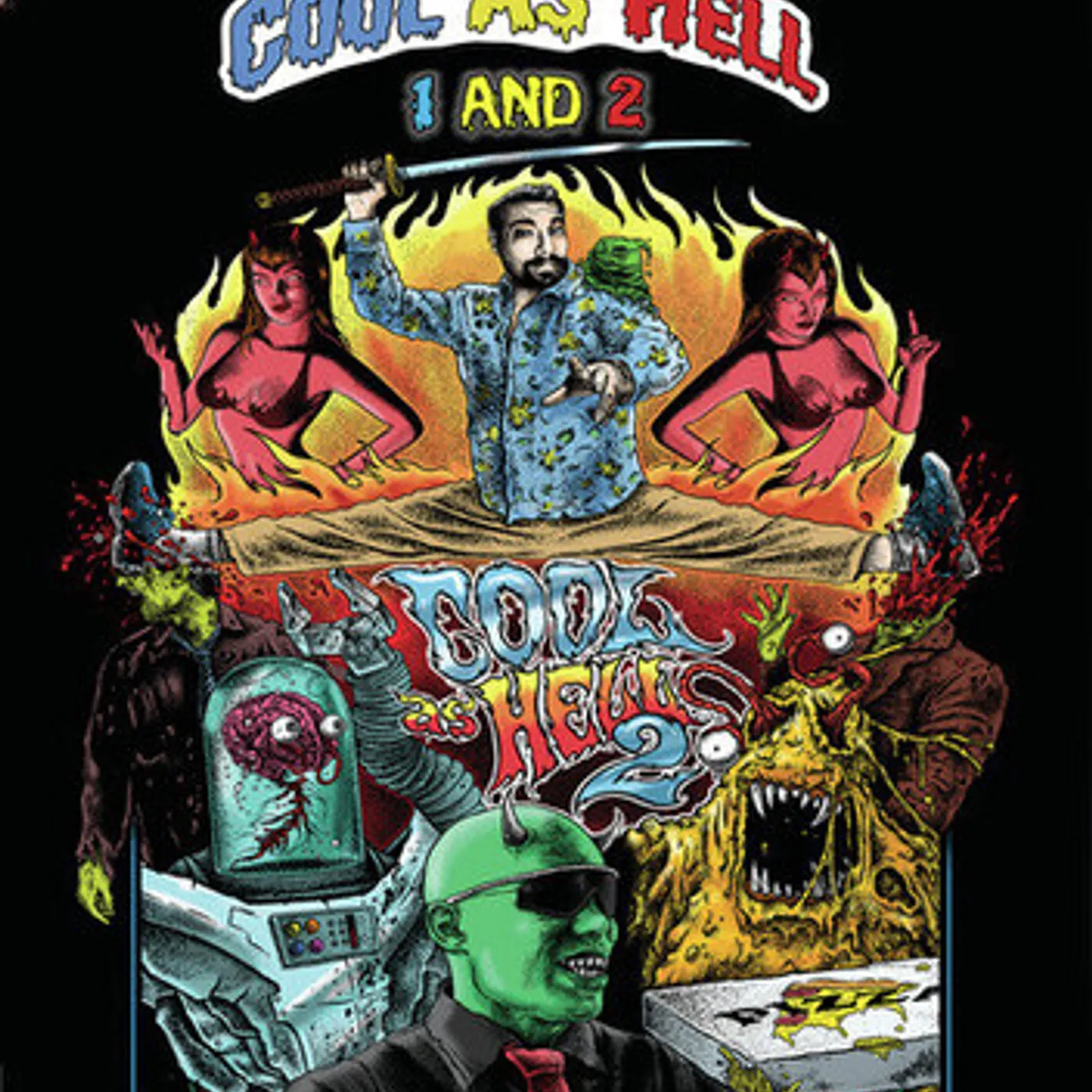 COOL AS HELL 1 & 2 BOXSET DVD