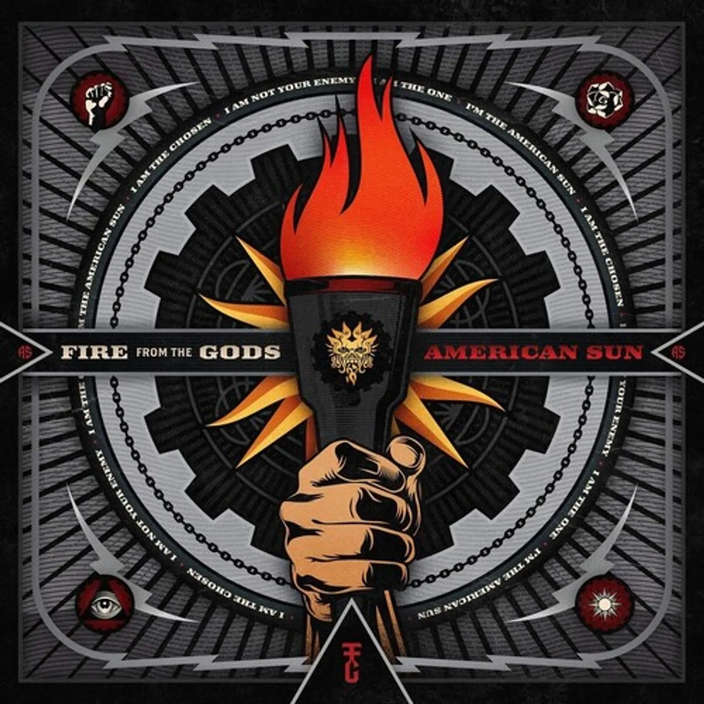 Fire From The Gods American Sun Vinyl Record
