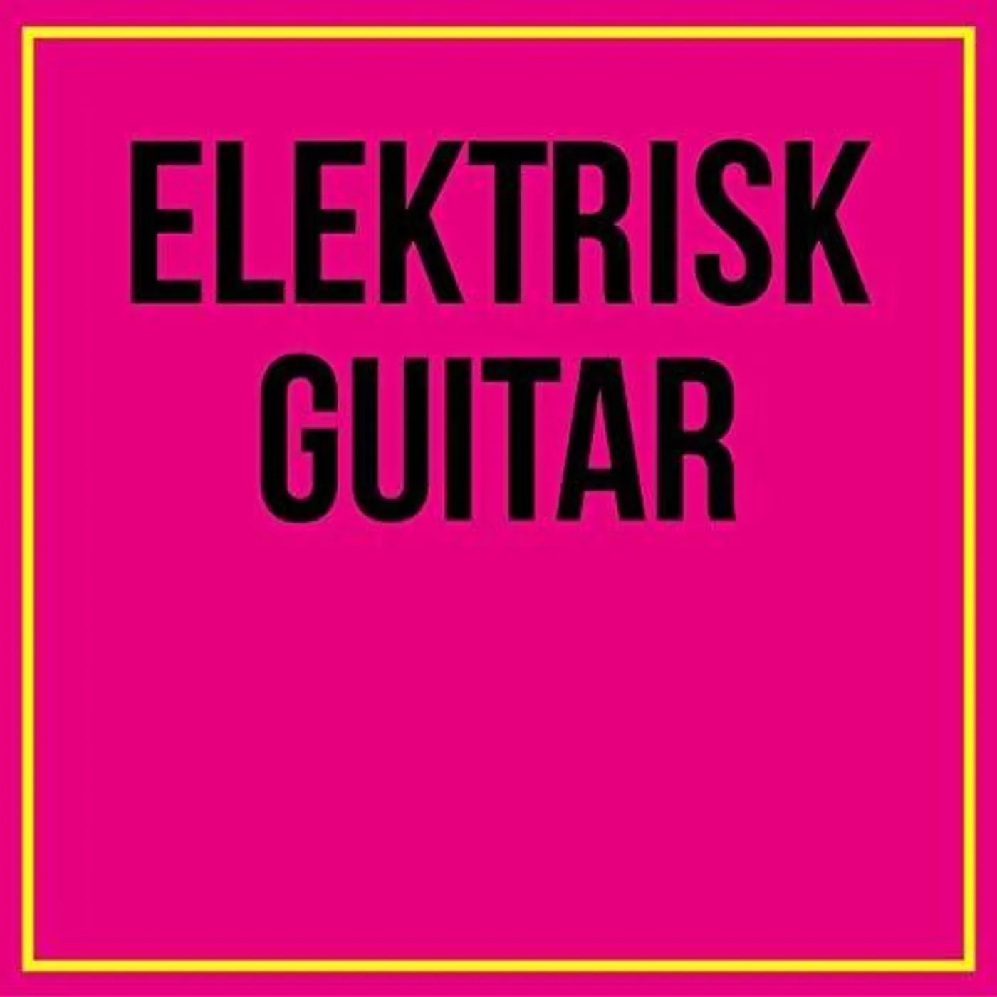 Rolf Hansen Elektrisk Guitar Vinyl Record
