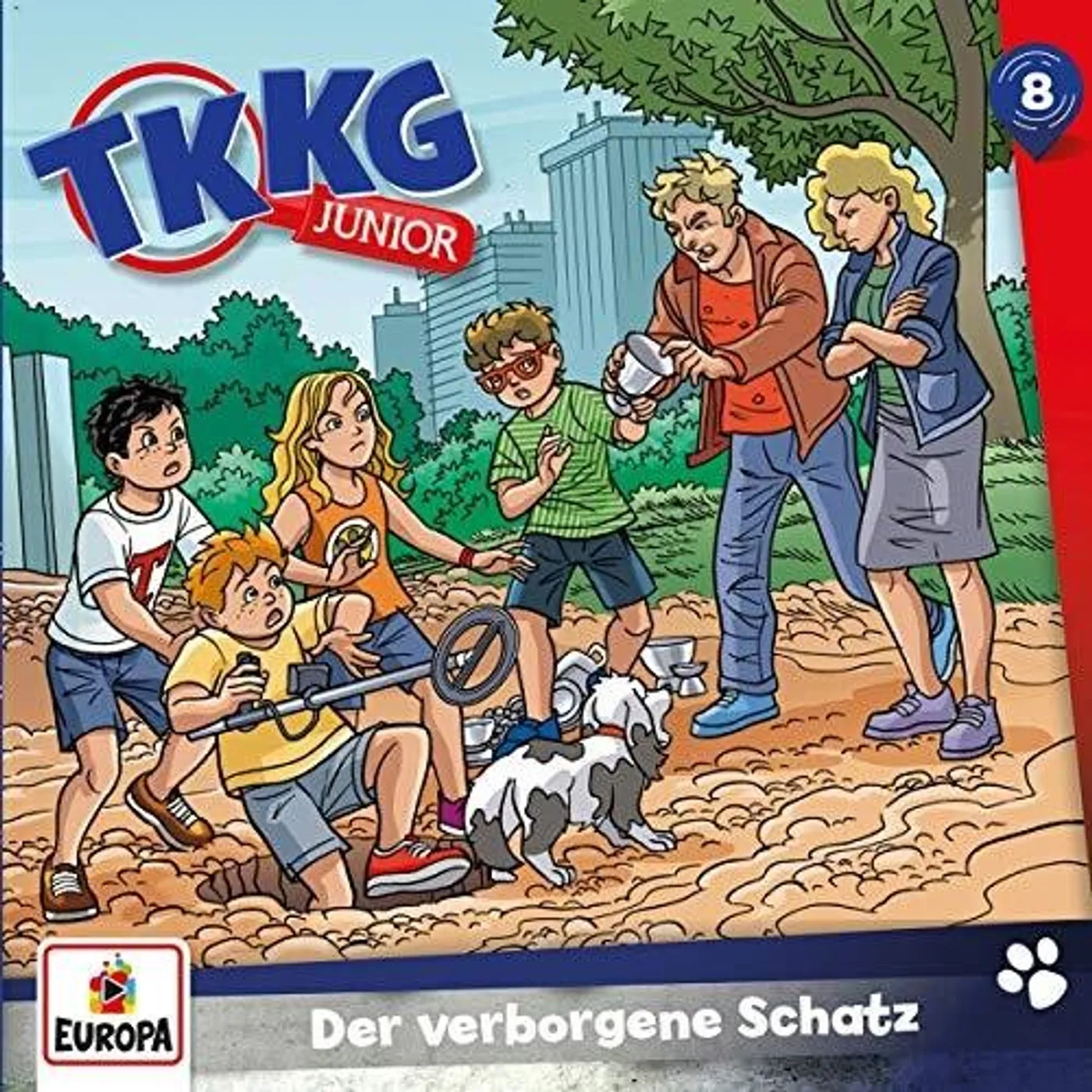 TKKG Junior 008/DER VERBORGENE SCHATZ CD