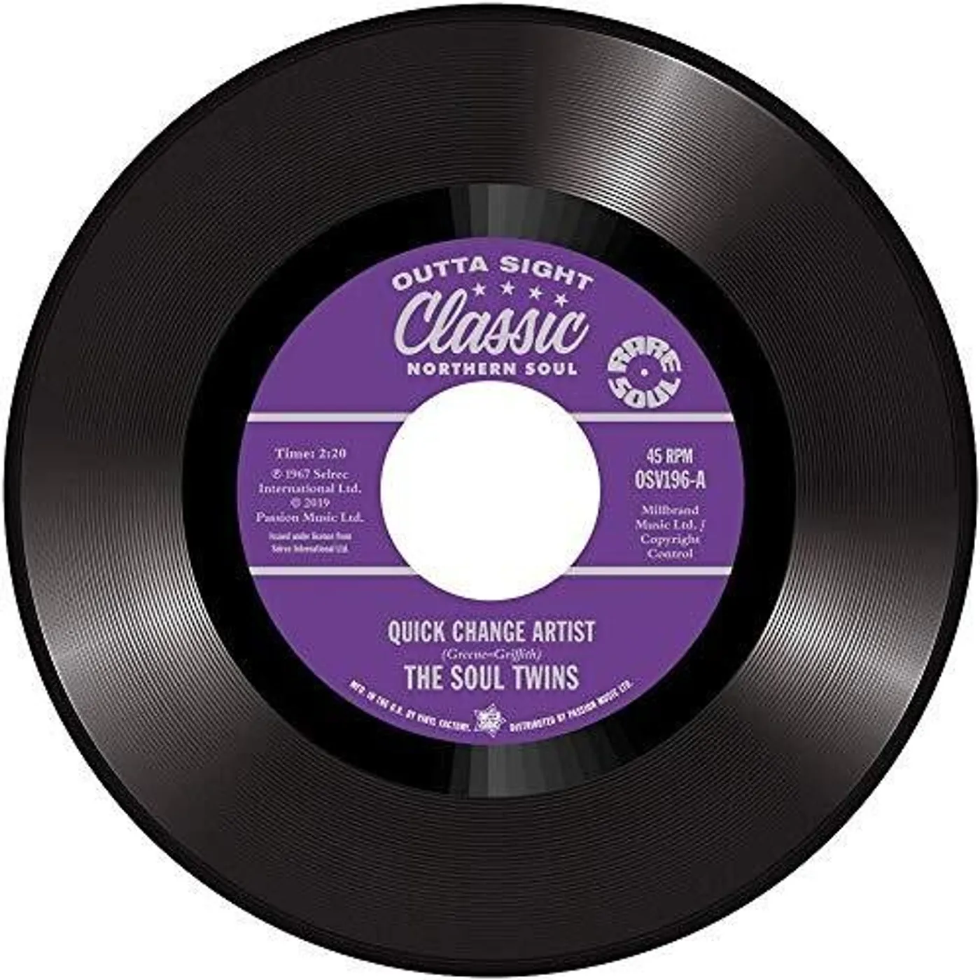 Soul Twins / N.F. Porter QUICK CHANGE ARTIST / KEEP ON KEEPING ON Vinyl Record