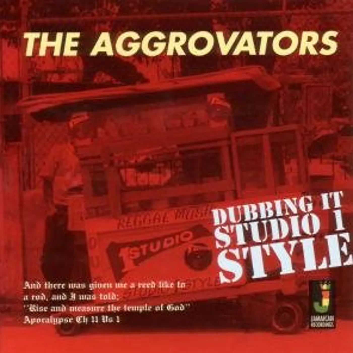 The Aggrovators Dubbing It Studio 1 Style Vinyl Record