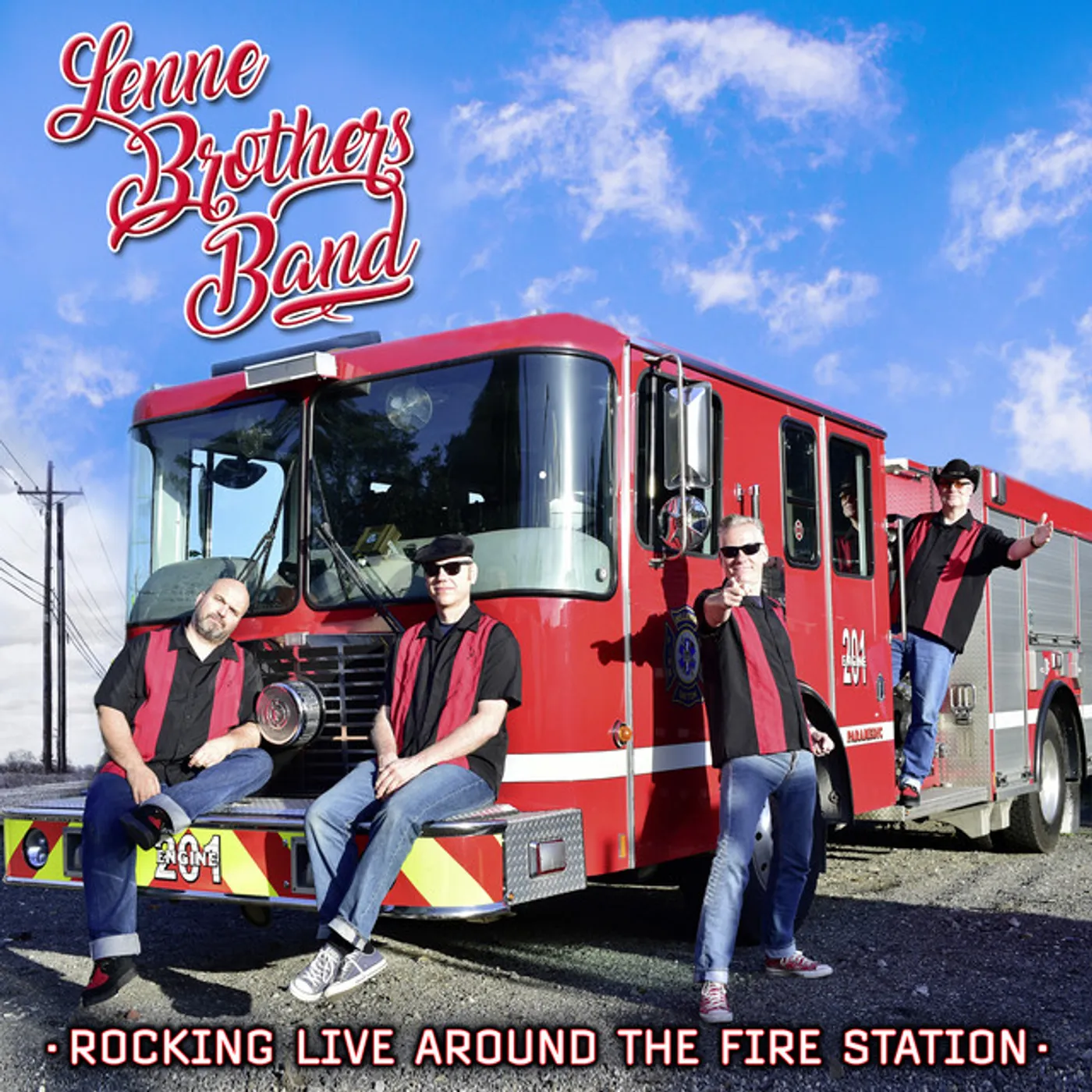 LenneBrothers Band ROCKING LIVE AROUND THE FIRE STATION CD