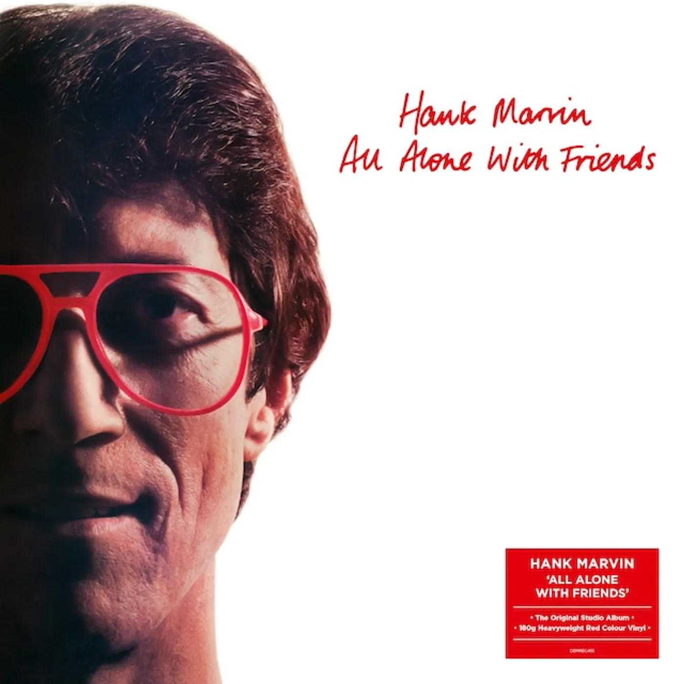 Hank Marvin All Alone With Friends Vinyl Record