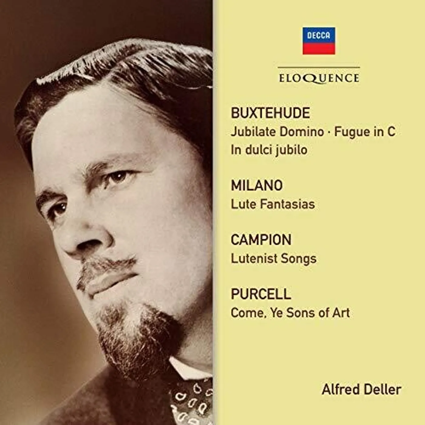 ALFRED DELLER: CAMPION PURCELL BUXTEHUDE CD