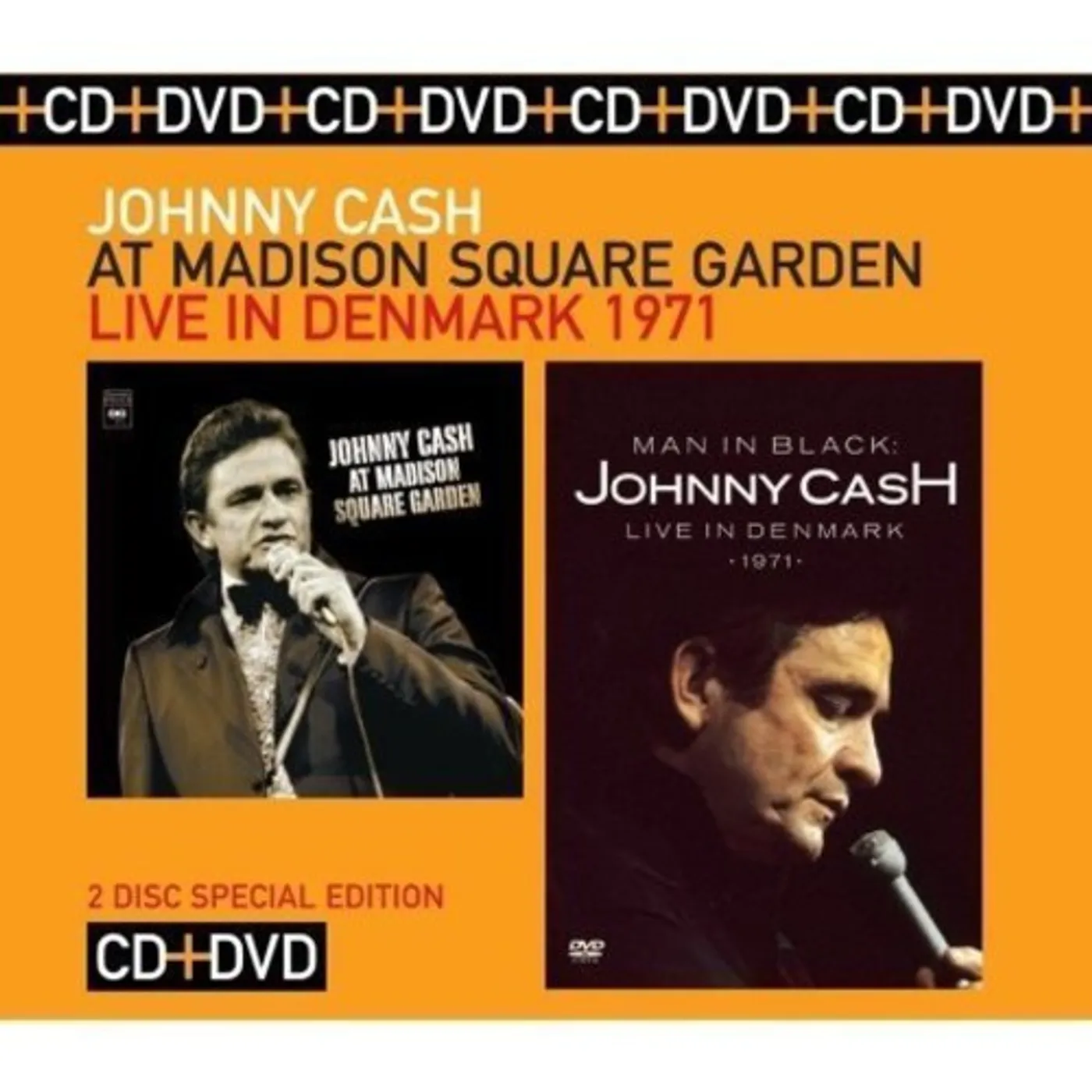 Johnny Cash AT MADISON SQUARE GARDEN / MAN IN BLACK: LIVE IN CD