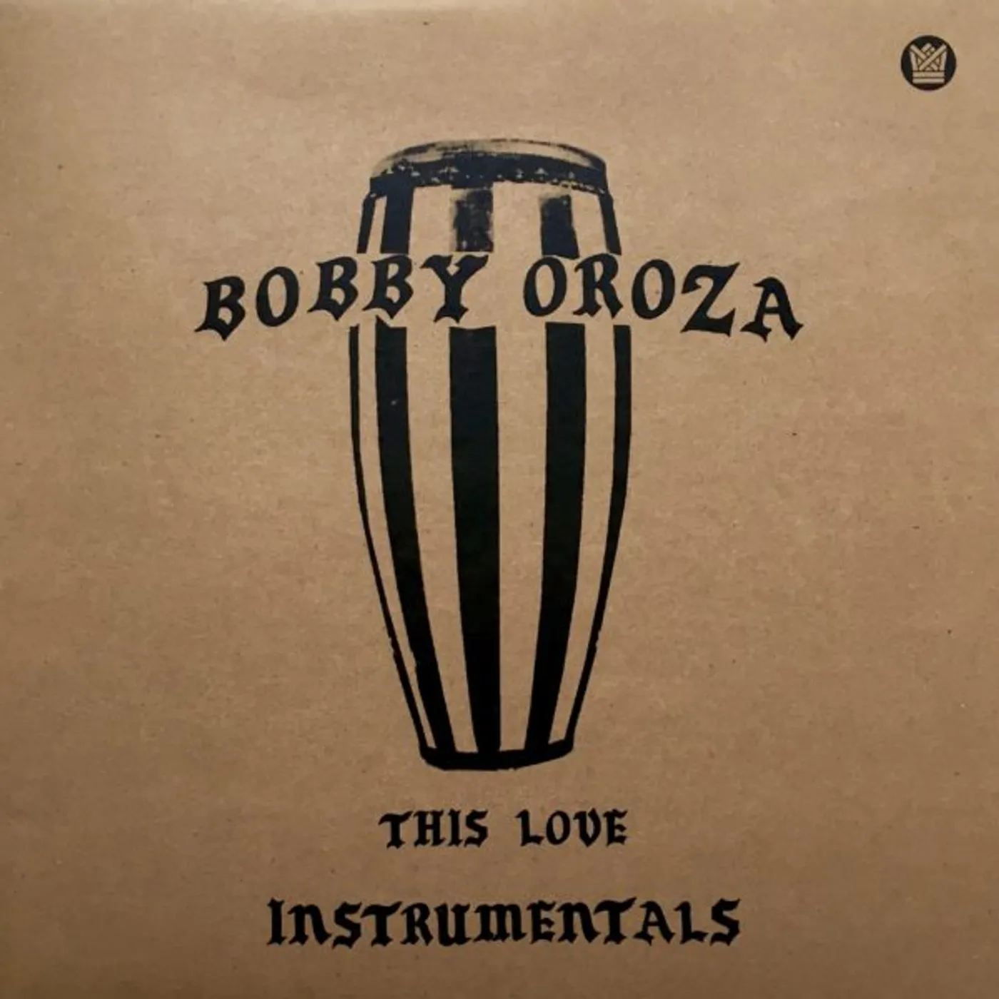 Bobby Oroza THIS LOVE INSTRUMENTALS (COLOR VINYL) Vinyl Record
