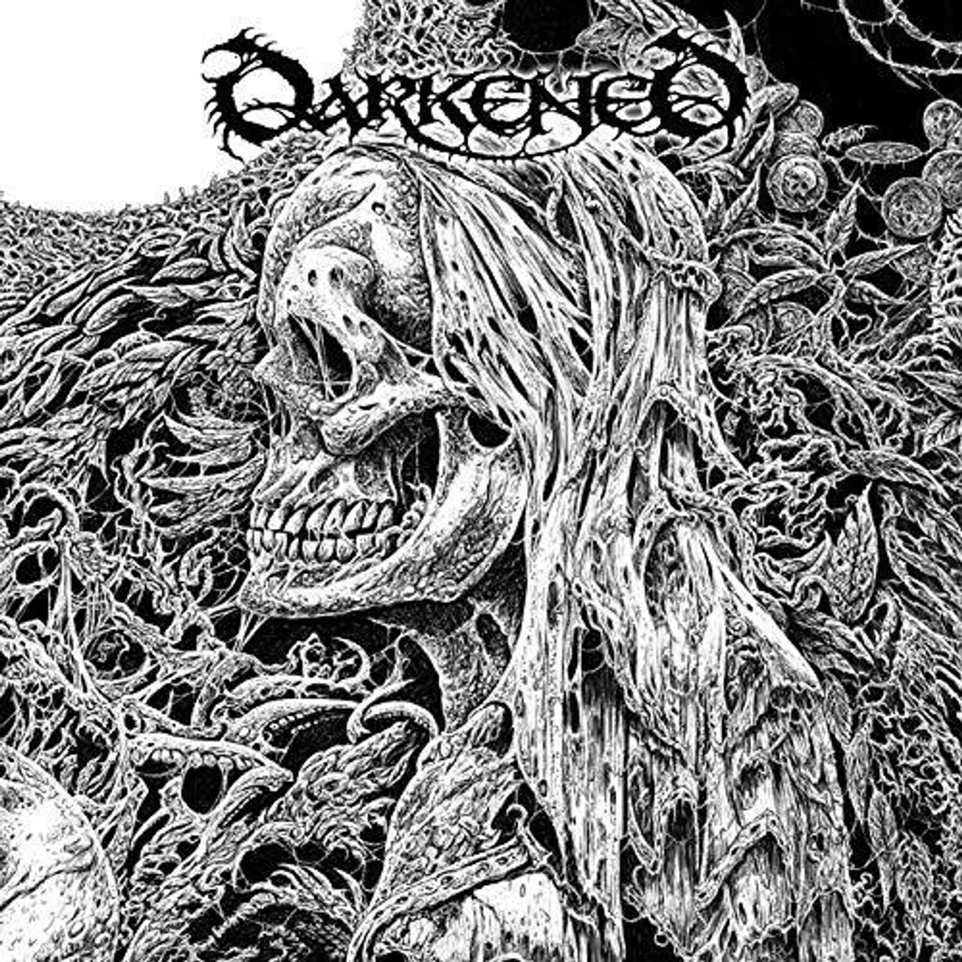 Darkened INTO THE BLACKNESS CD
