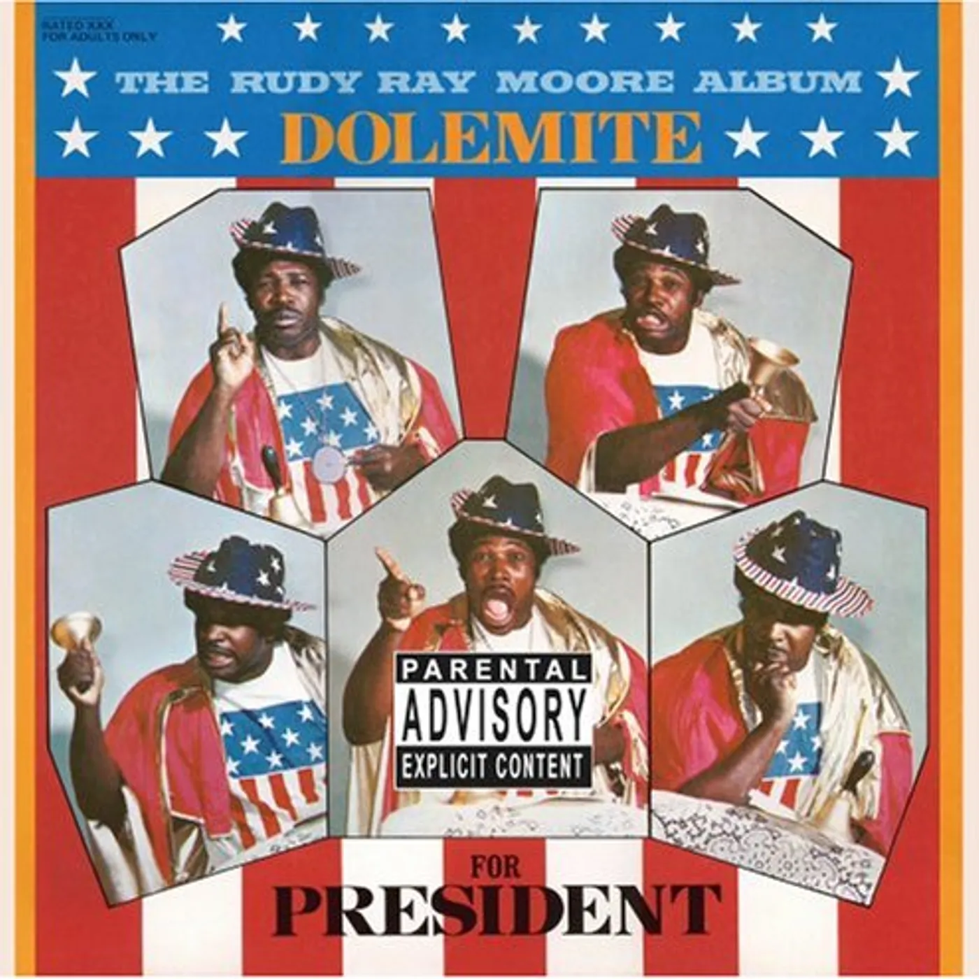 Rudy Ray Moore DOLEMITE FOR PRESIDENT CD