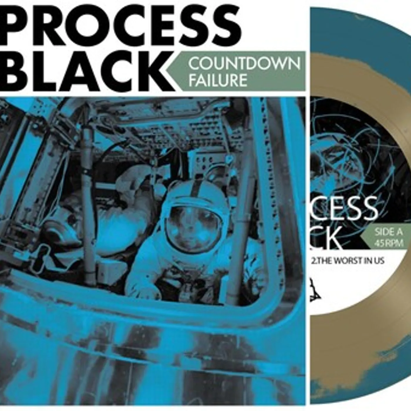 Process Black Countdown Failure Vinyl Record