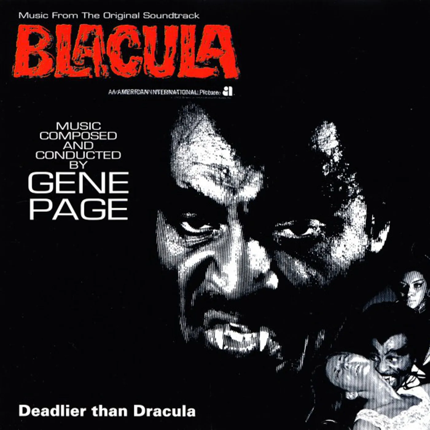 Gene Page BLACULA / Original Soundtrack Vinyl Record