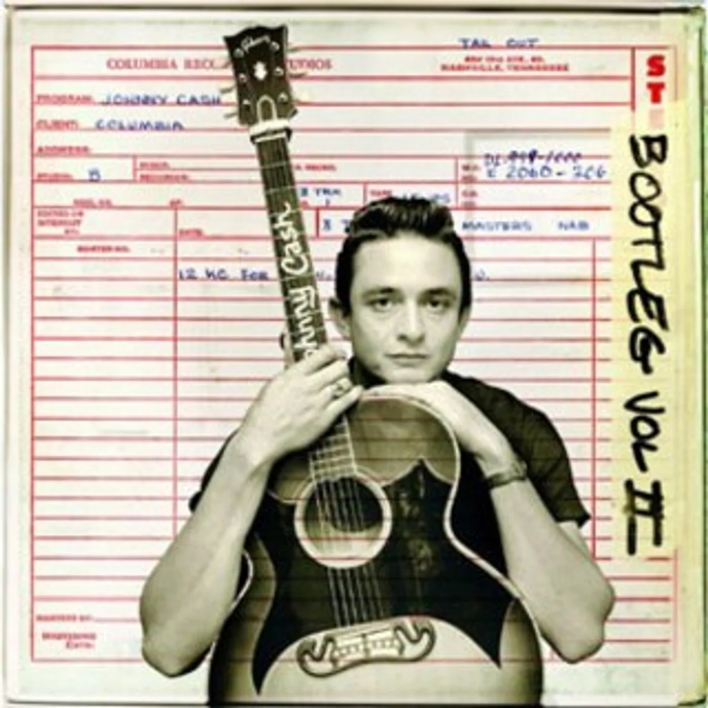 Johnny Cash BOOTLEG 2: FROM MEMPHIS TO HOLLYWOOD (3LP/TRANSPARENT VINYL) Vinyl Record