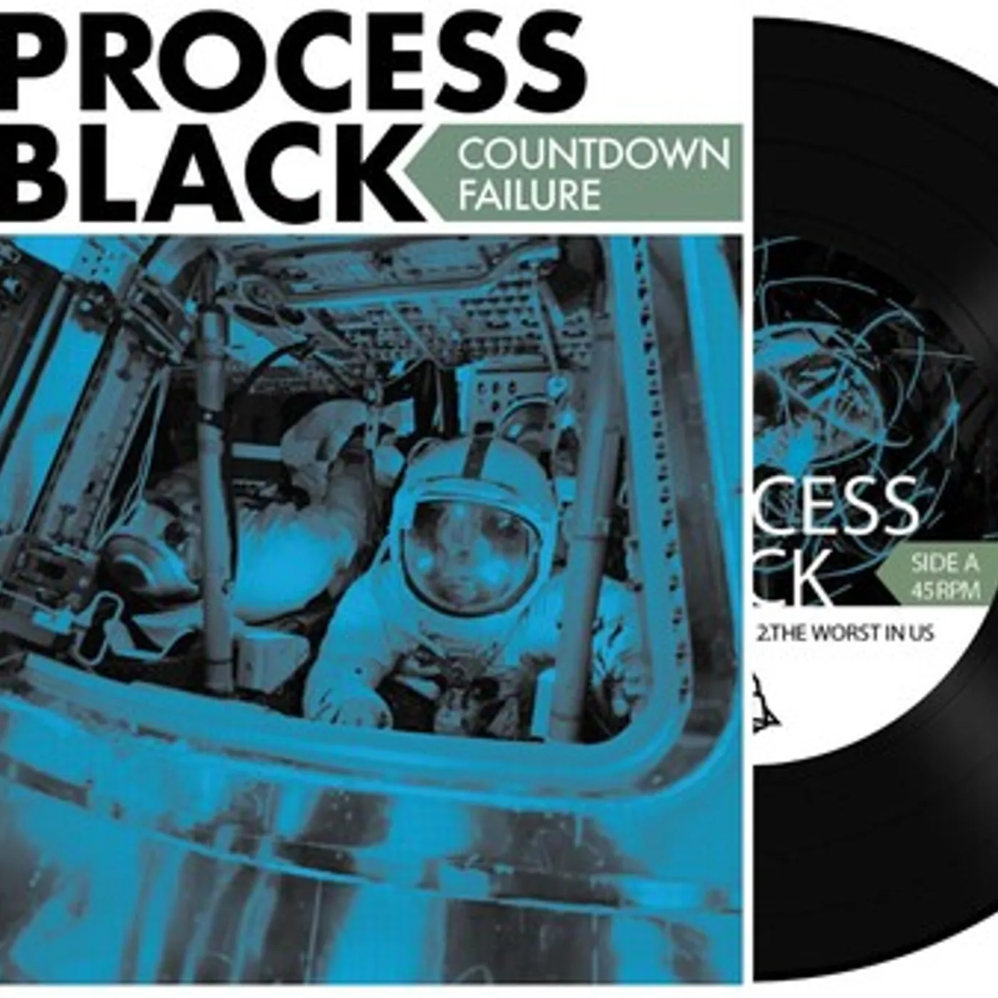 Process Black Countdown Failure Vinyl Record