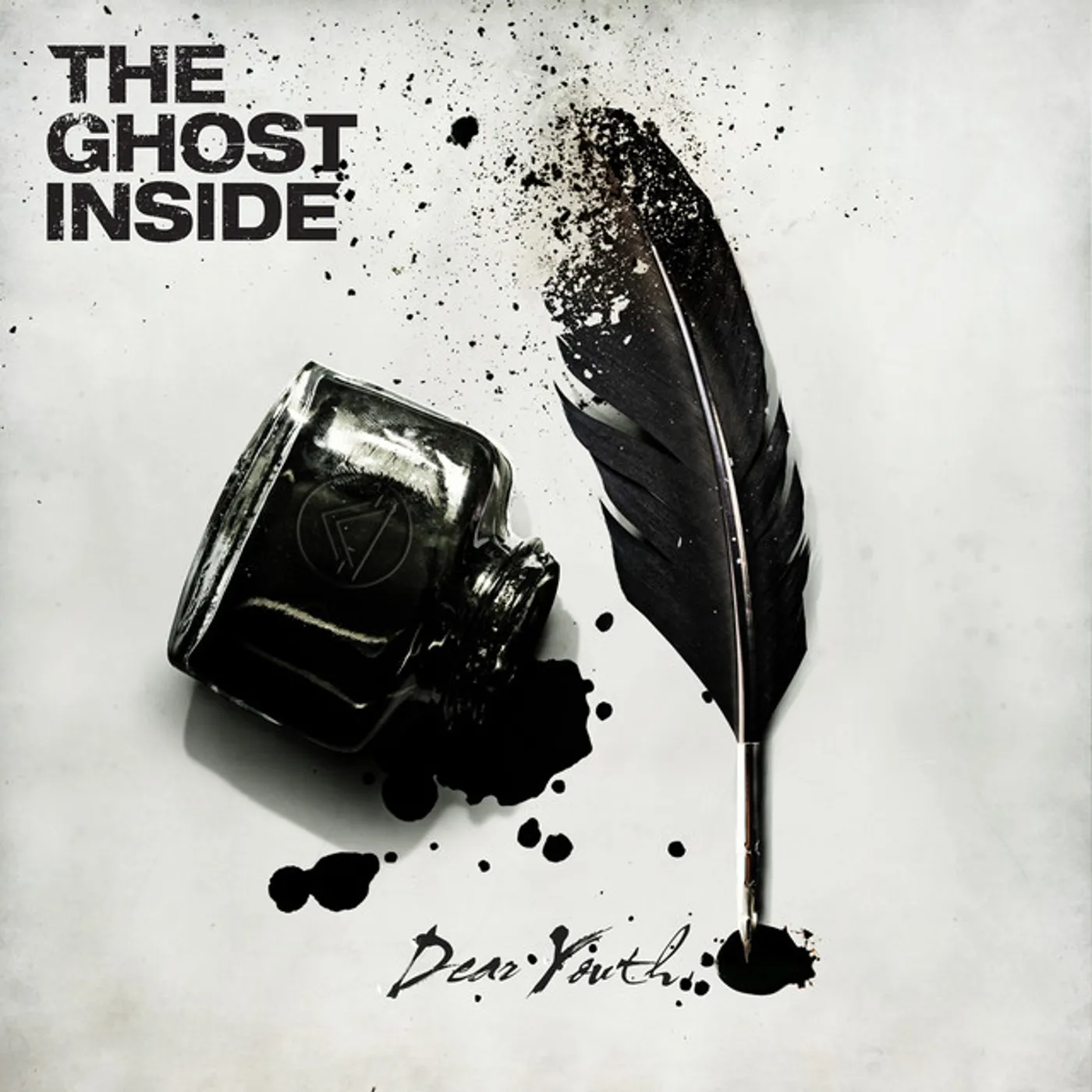 The Ghost Inside Dear Youth (Wht/W Black) Vinyl Record