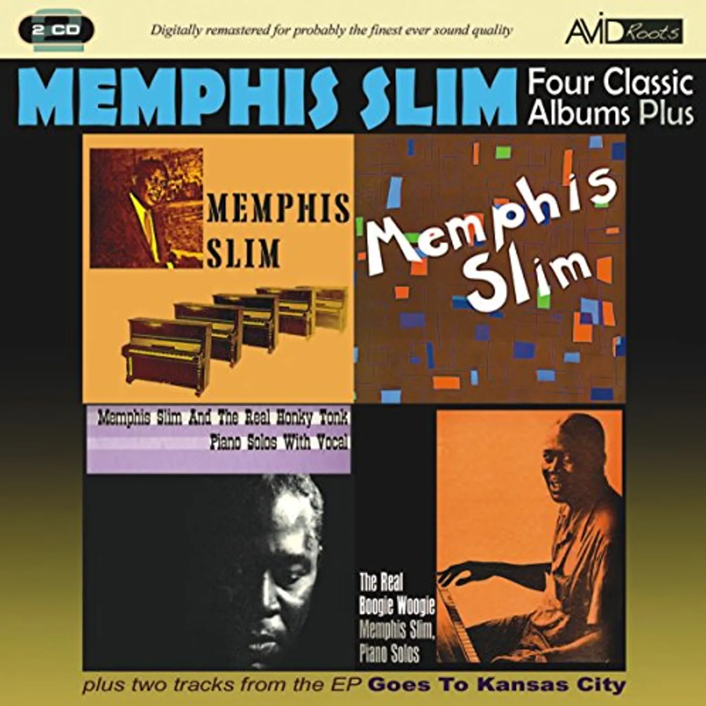 Slim Memphis MEMPHIS SLIM / MORE MEMPHIS SLIM CD