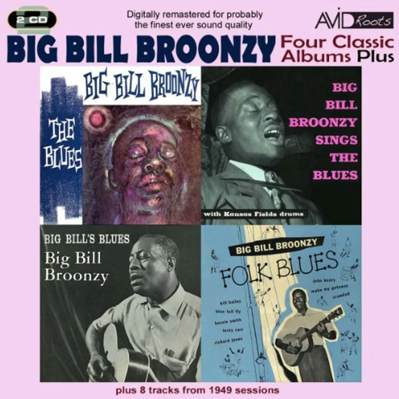 Big Bill Broonzy BIG BILL'S BLUES / SINGS THE BLUES CD