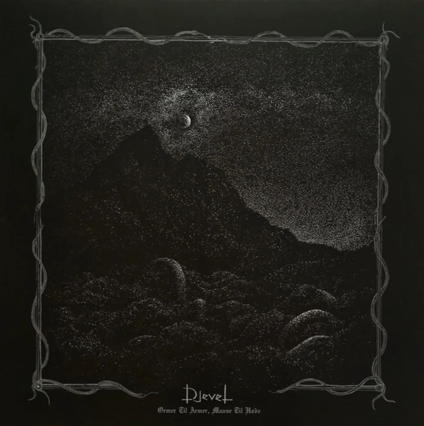 洋楽 LP Djevel \"Natt Til Ende\" (Grey Vinyl) Djevel 