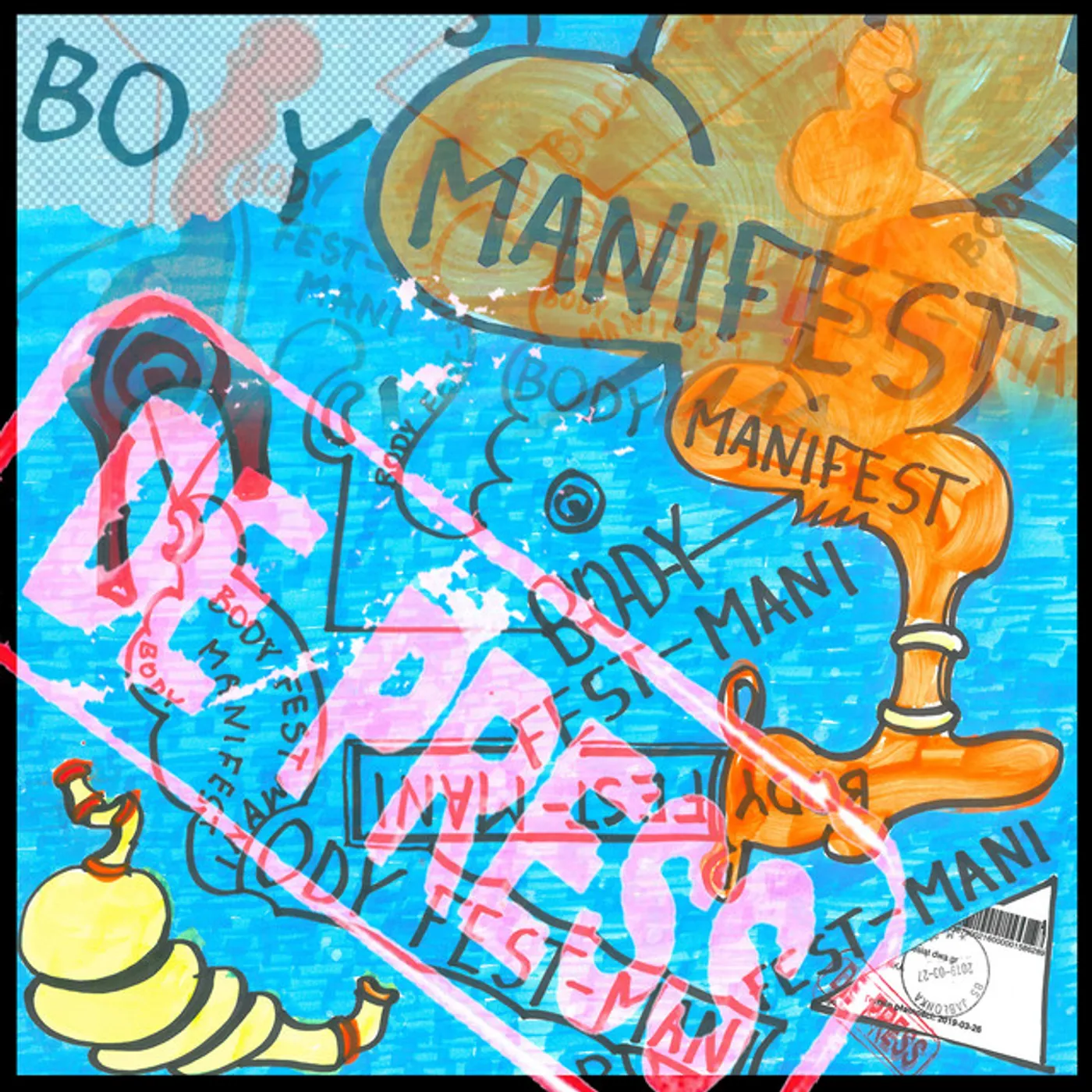 De Press Body Manifest Vinyl Record