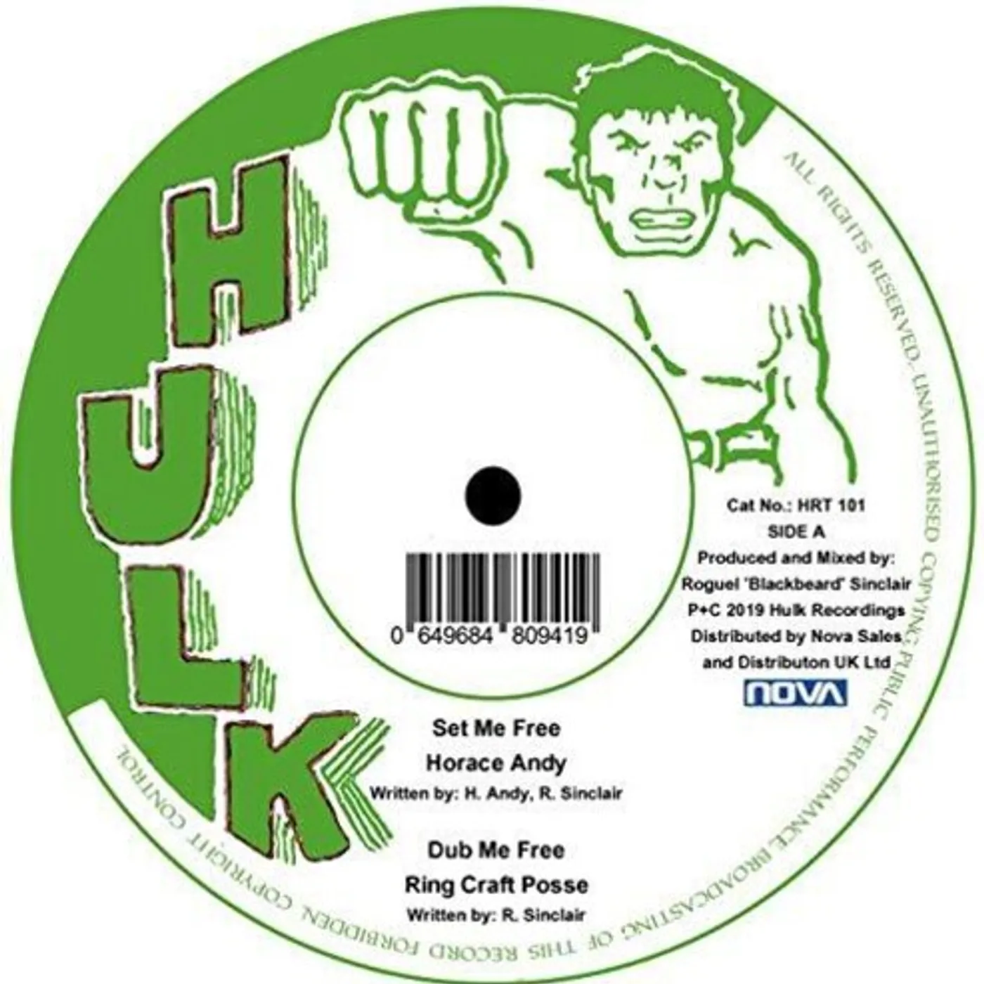Horace Andy Set Me Free Vinyl Record