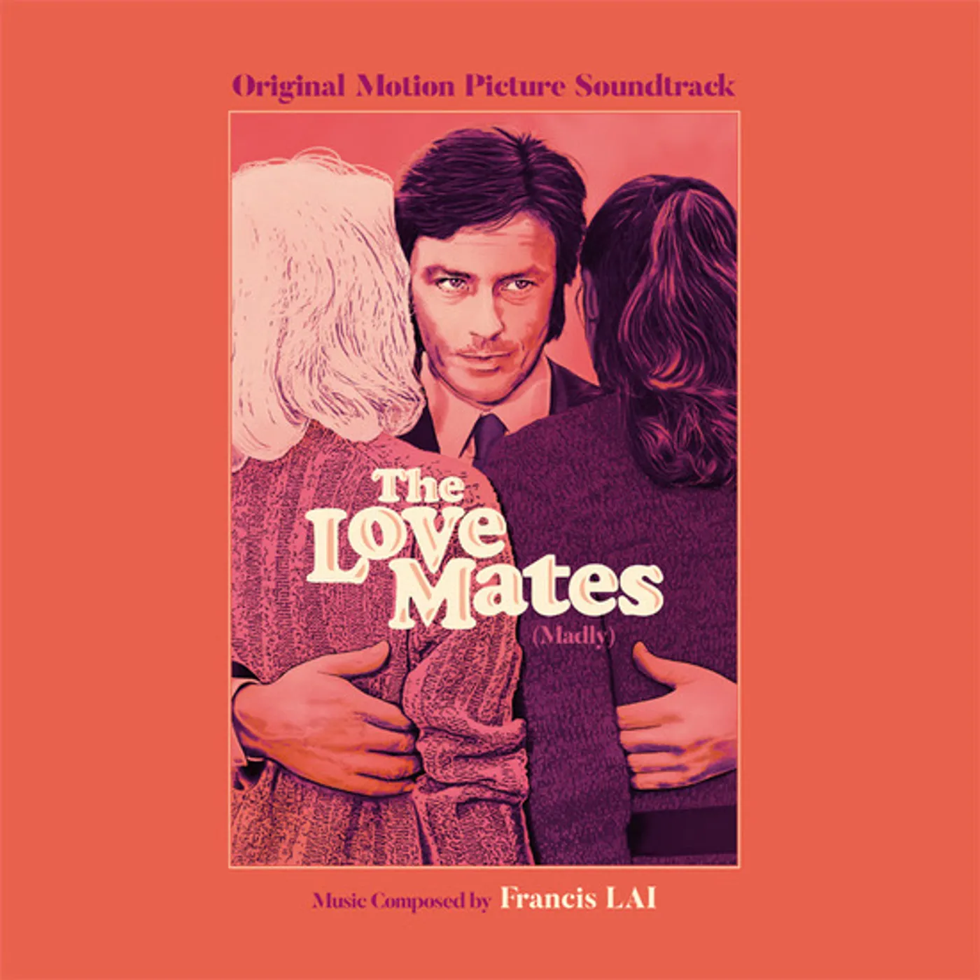 Francis Lai LOVE MATES (MADLY) / Original Soundtrack Vinyl Record