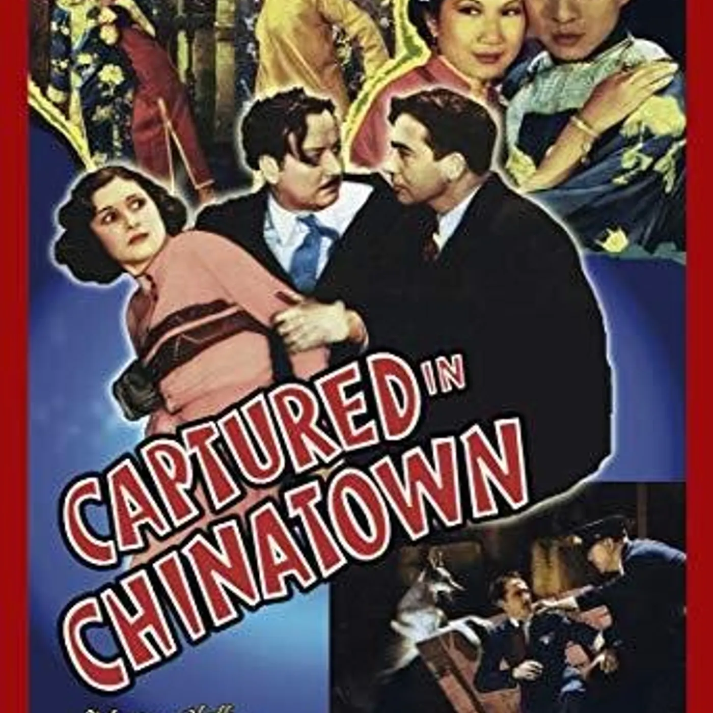 CAPTURED IN CHINATOWN DVD