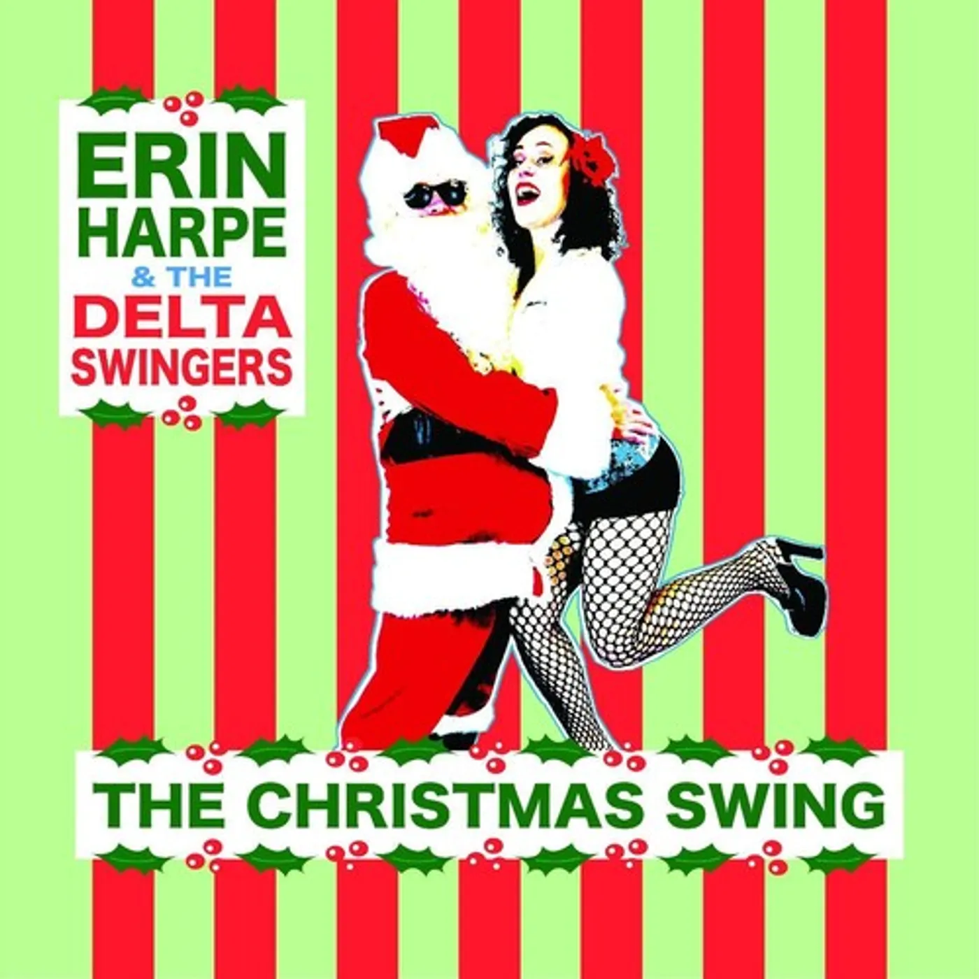 Erin Harpe and the Delta Swingers CHRISTMAS SWING Vinyl Record