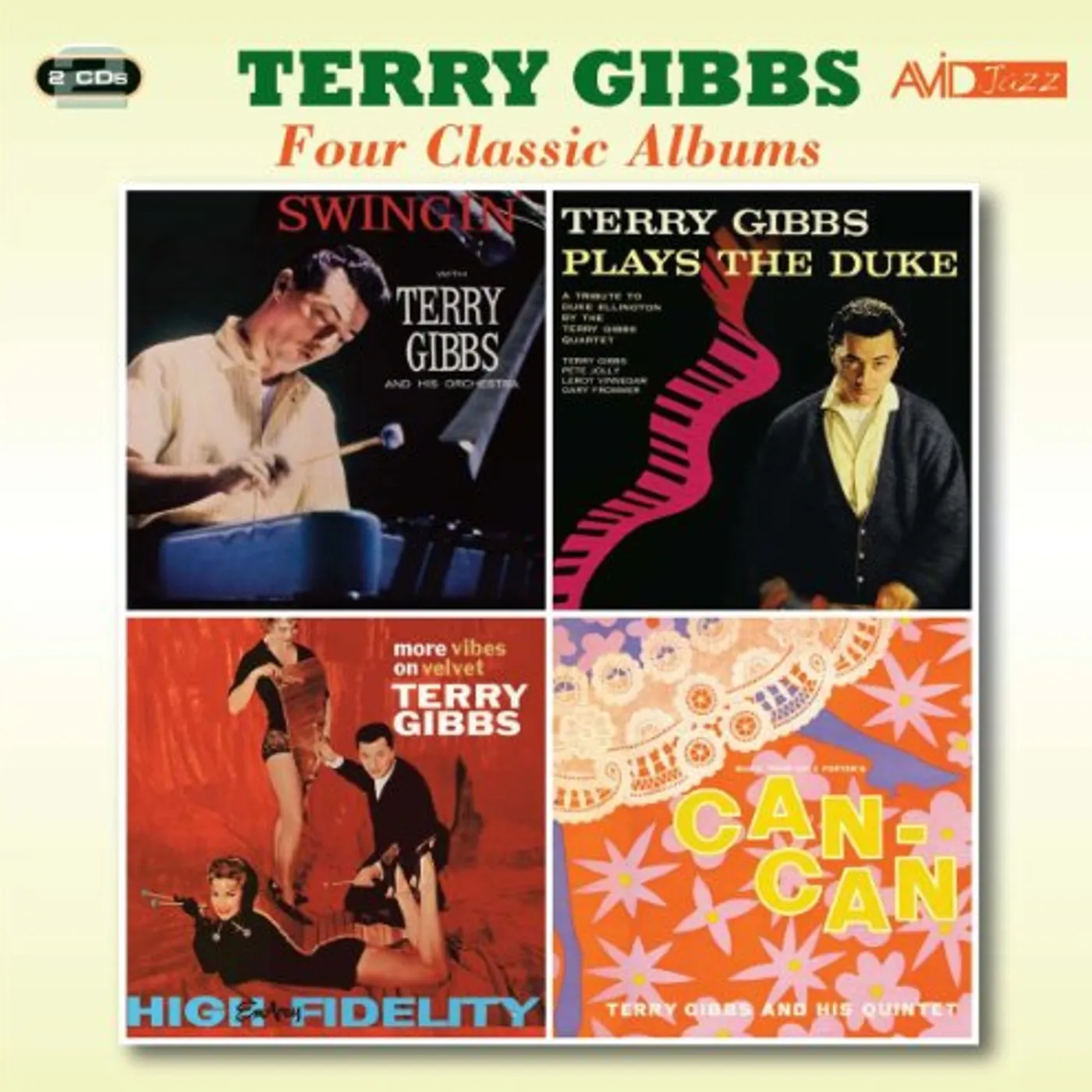 Terry Gibbs SWINGIN / PLAYS THE DUKE CD