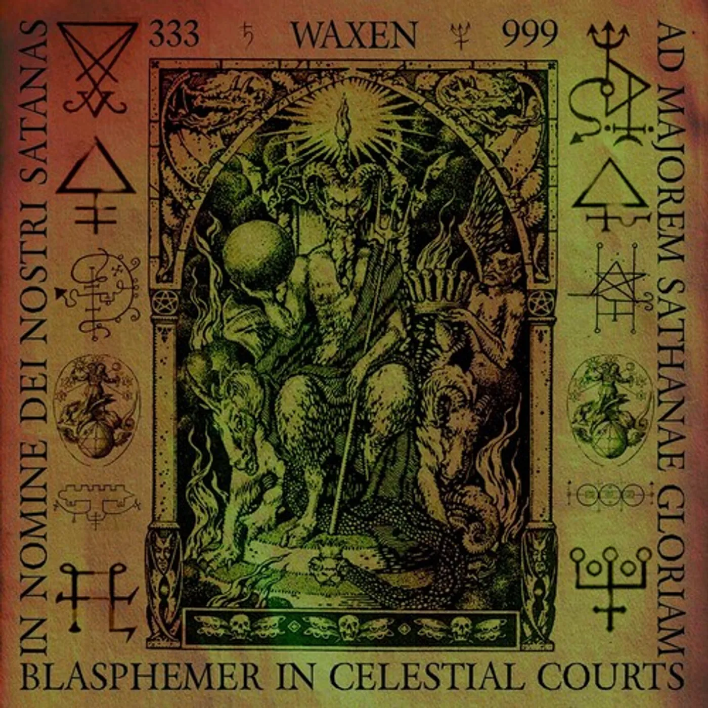 Waxen BLASPHEMER IN CELESTIAL COURTS CD