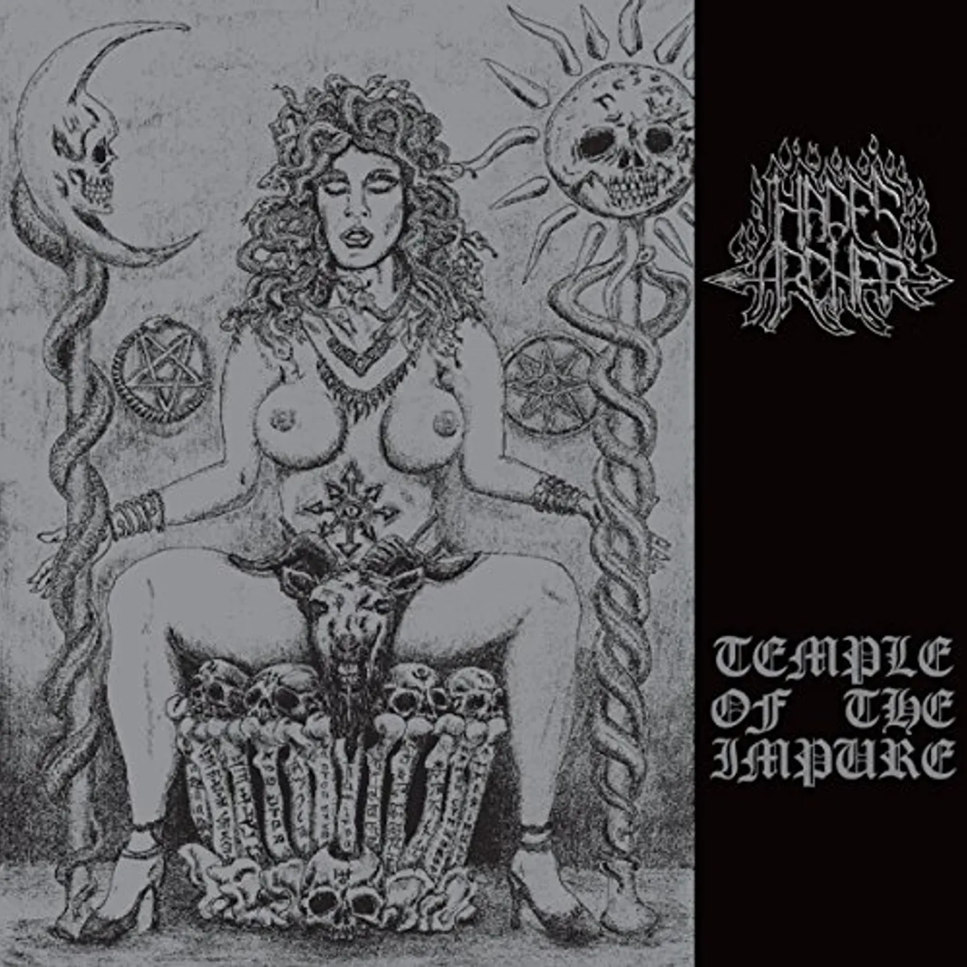 Hades Archer Temple Of The Impure Vinyl Record